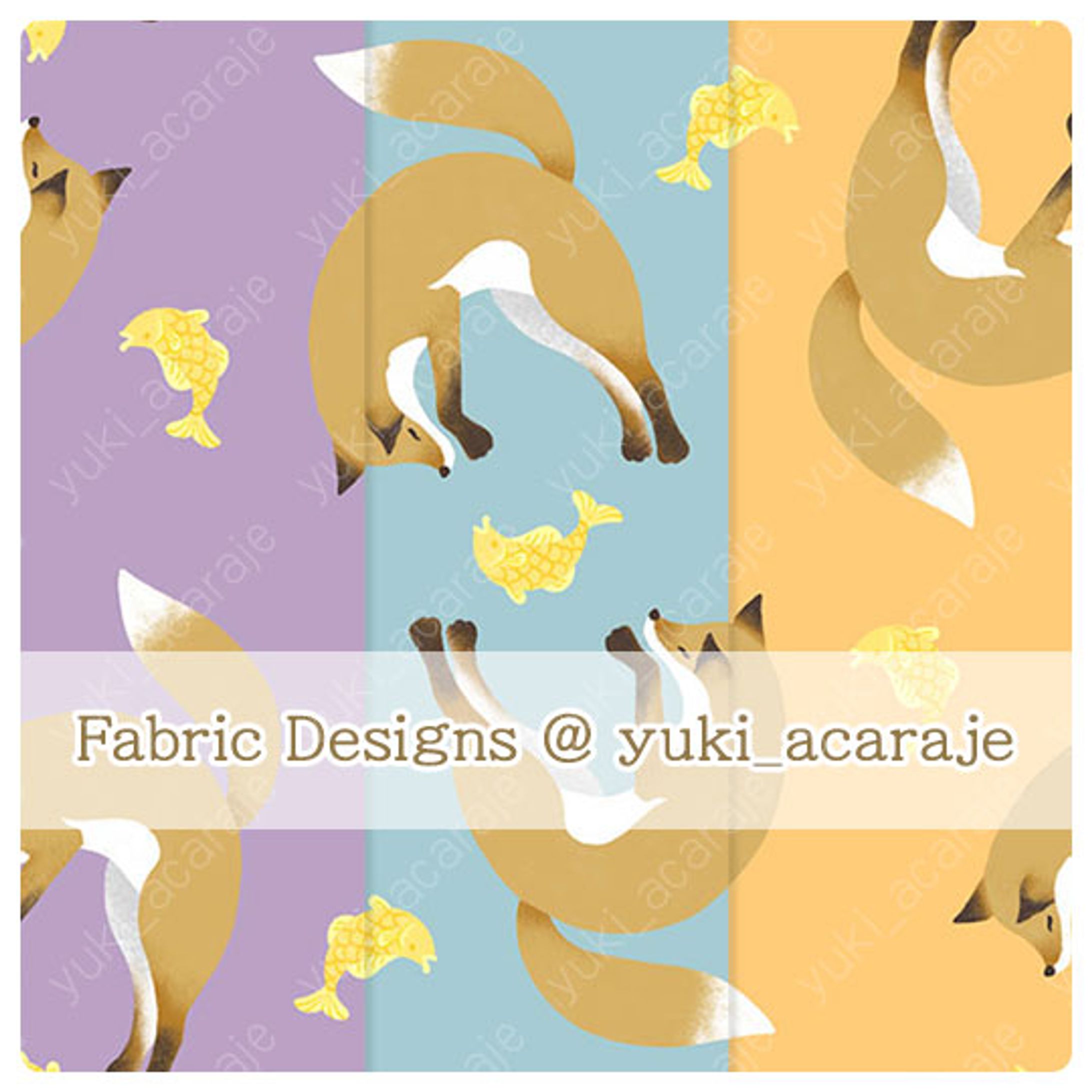 お魚食べたいキツネ-1