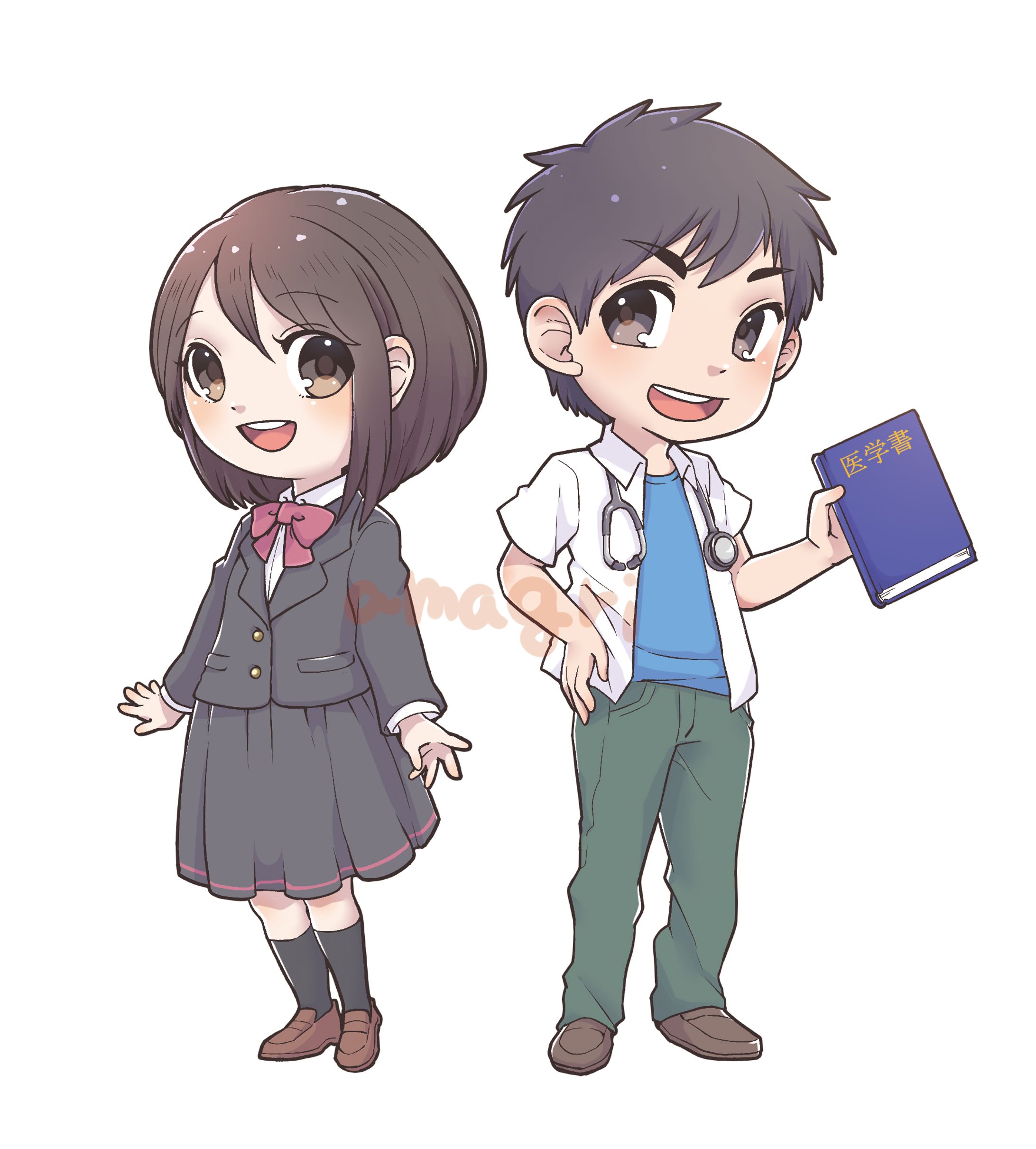 オープンキャンパス用イラスト-1