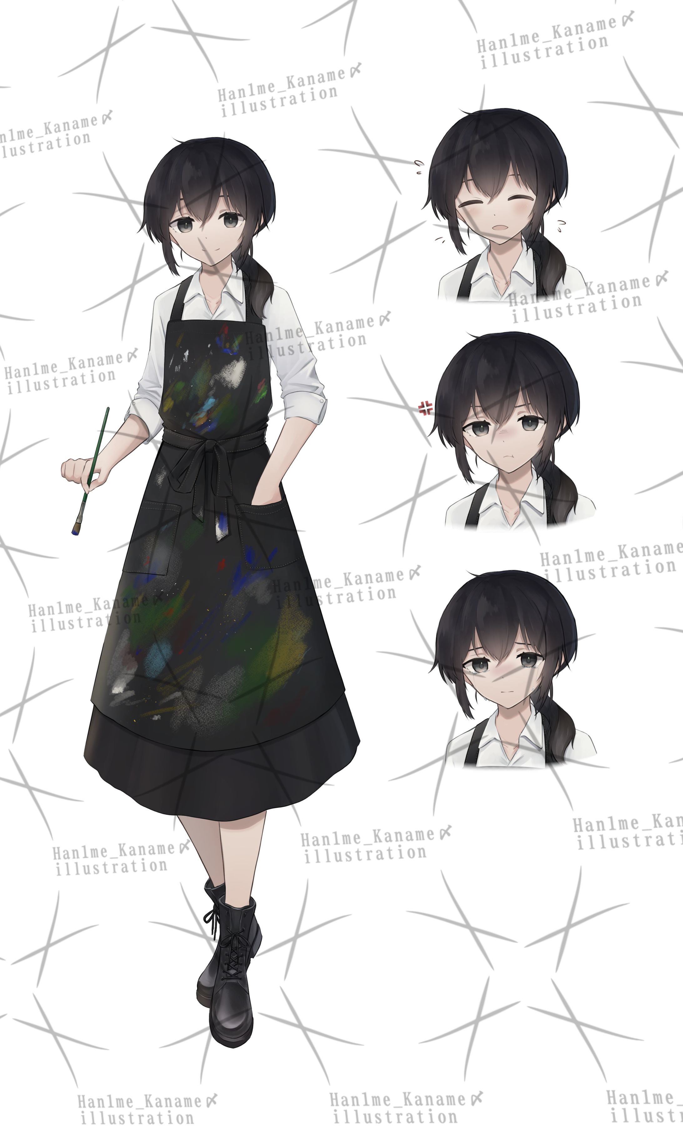 立ち絵 キャラクターデザイン(お仕事絵含む)-1