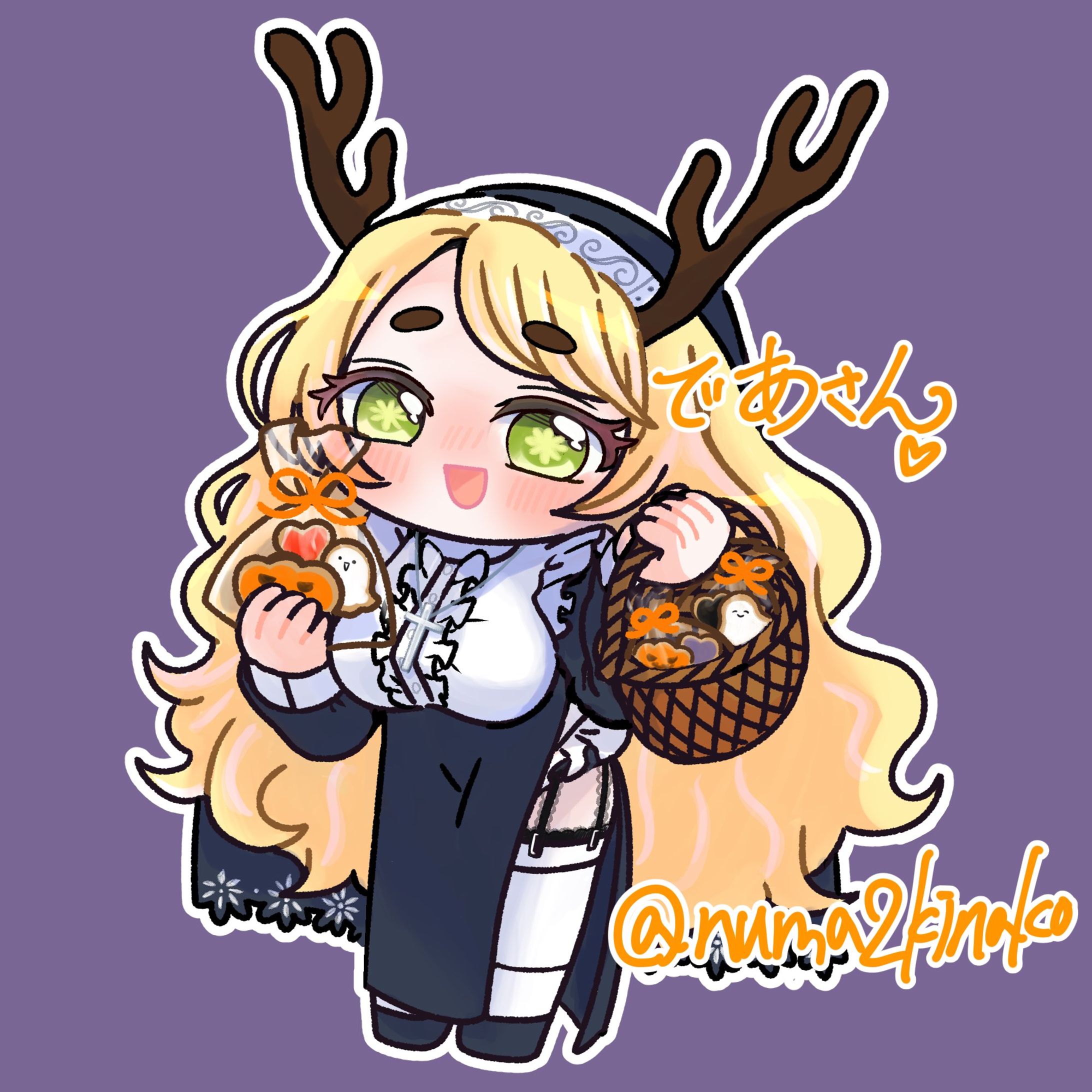 【FA】華来であ様  デフォルメイラスト  シスター   2.5頭身   -1