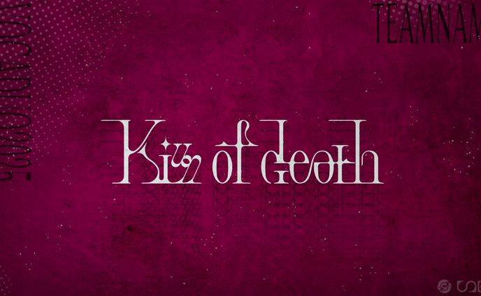 「Kiss of death」 ロゴデザイン
