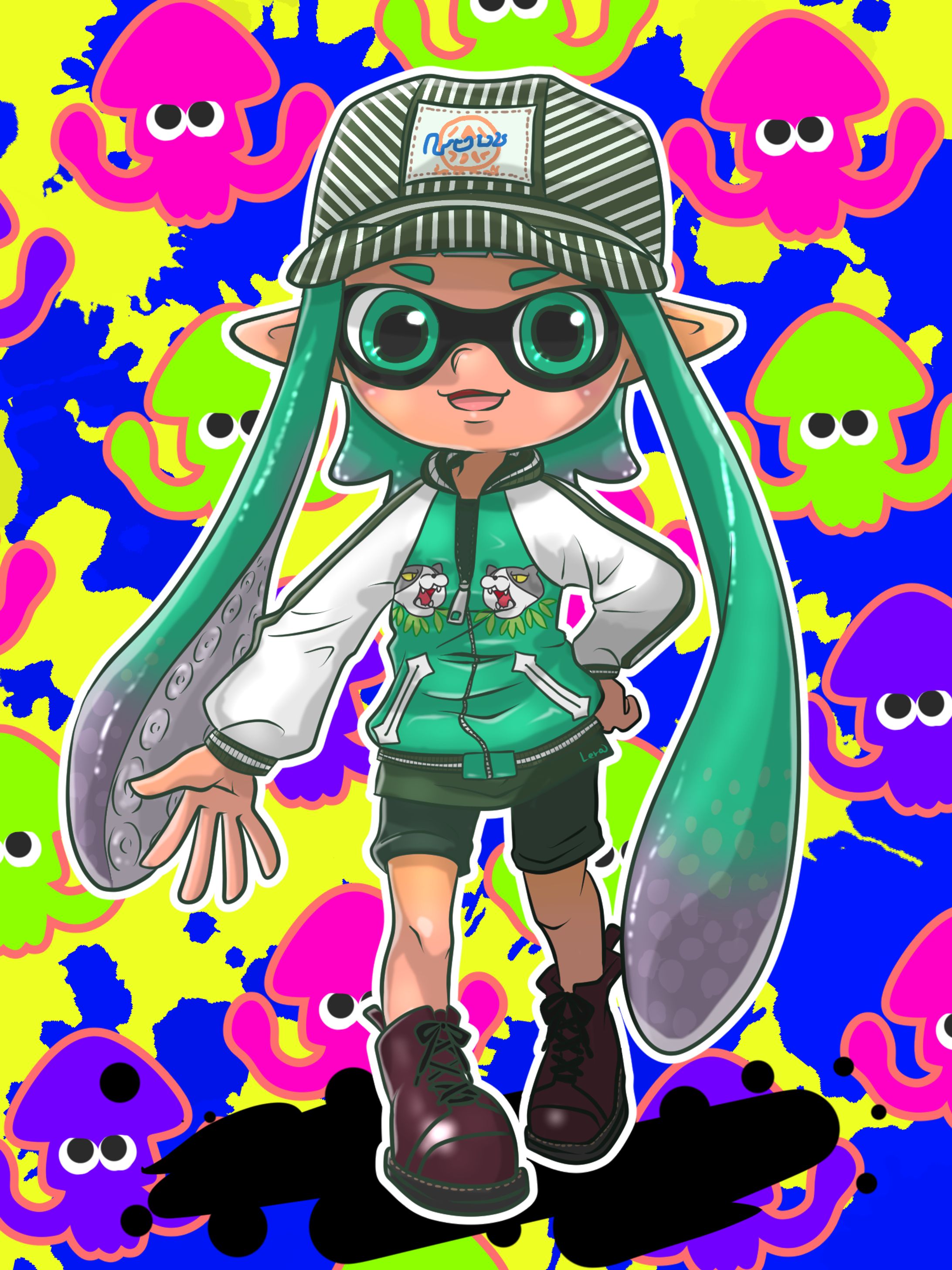 ご依頼　スプラトゥーン　プレイヤーキャラ-1