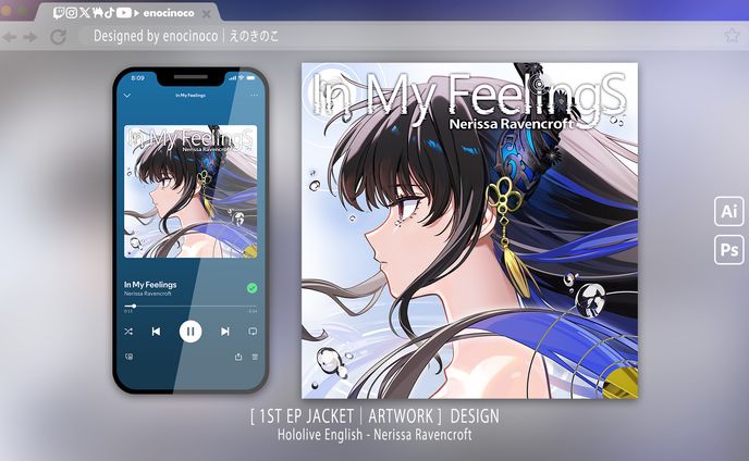 JACKET/ARTWORK｜Nerissa Ravencroft HololiveEN 