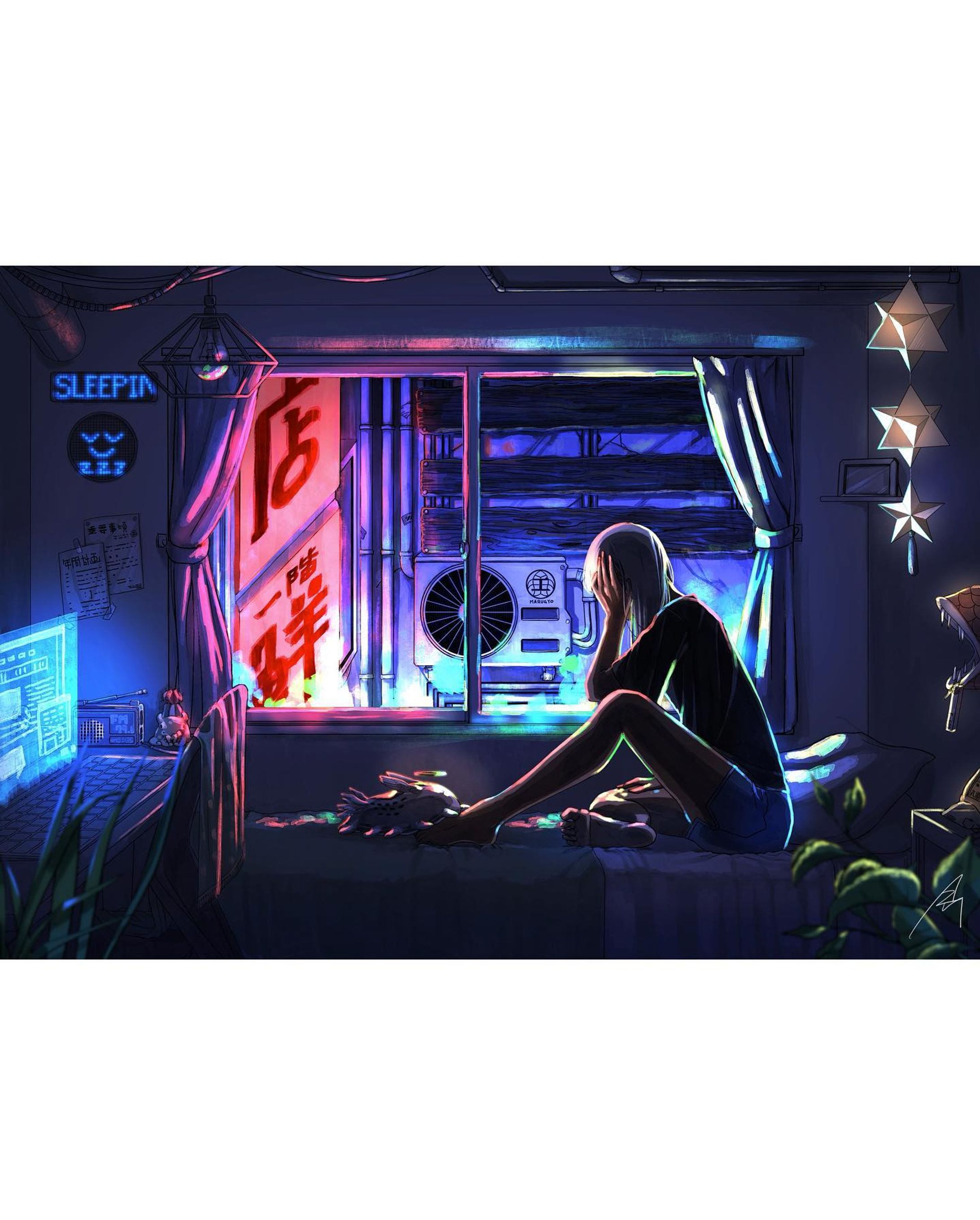 🌃🌃🌃

#イラスト #イラスト好きな人と繋がりたい #イラストグラム #デジタルイラスト #デジタルアート #創作イラスト #一次創作 #illust #illustration #digitalart #digitalillustration #digitalpainting #originalcharacter #orisginalart #girl #night #夜 #海底工業-1