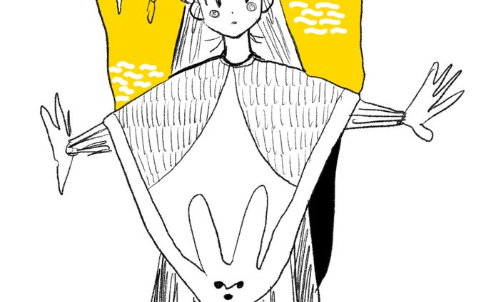 未来人の女の子