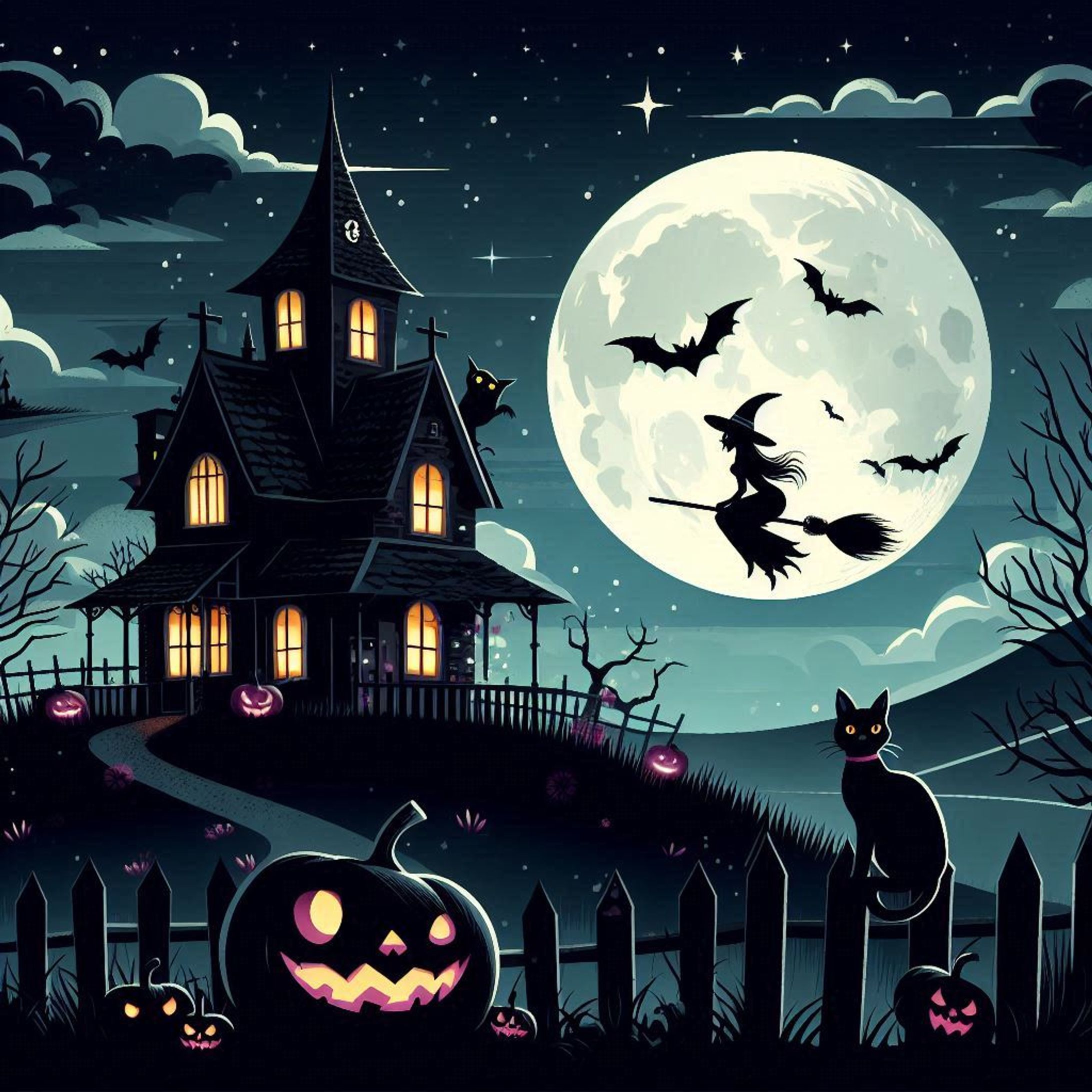 AI画像：ハロウィンイラスト-1