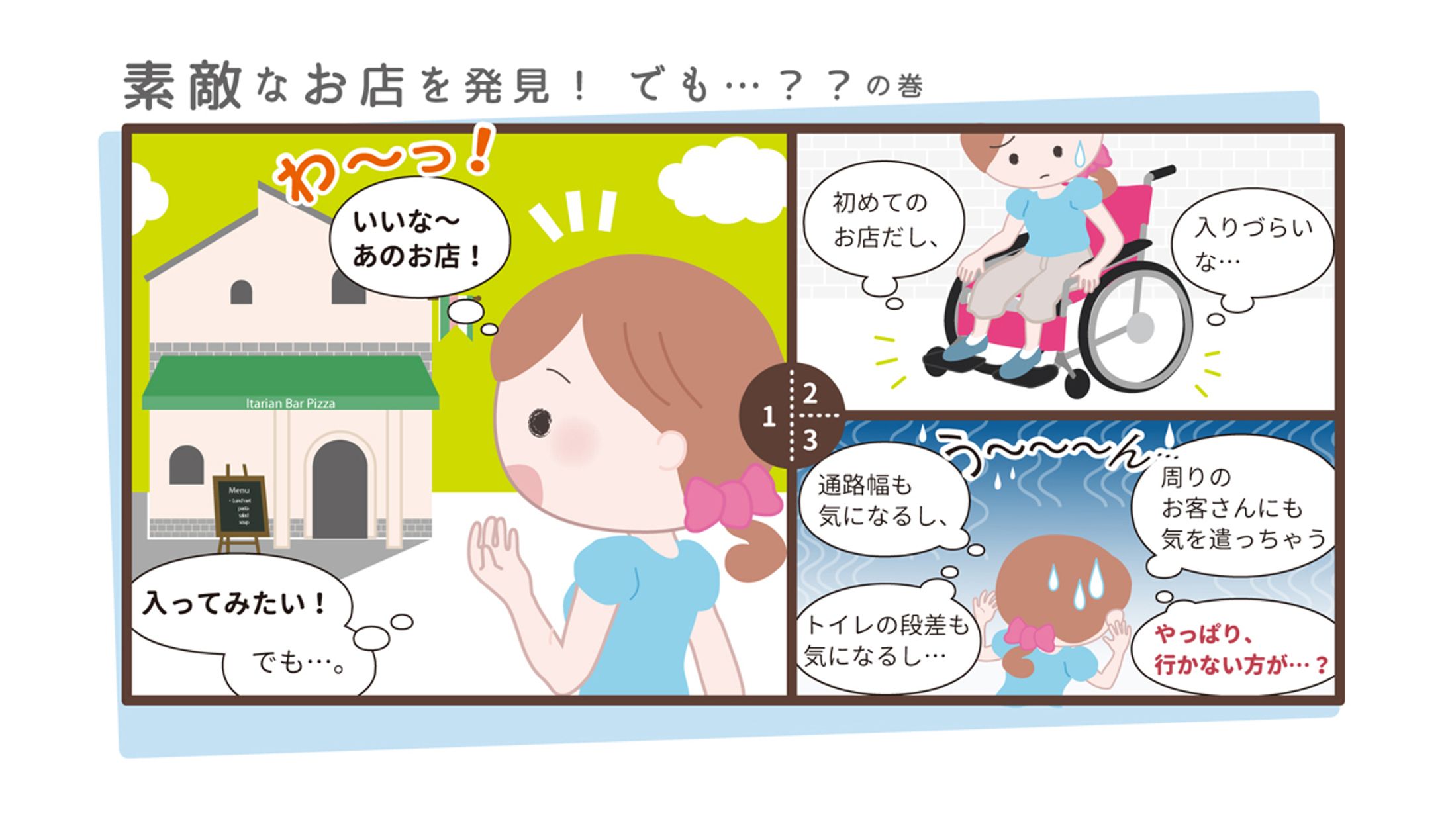 漫画／ グルメサイト「KiSH」-1
