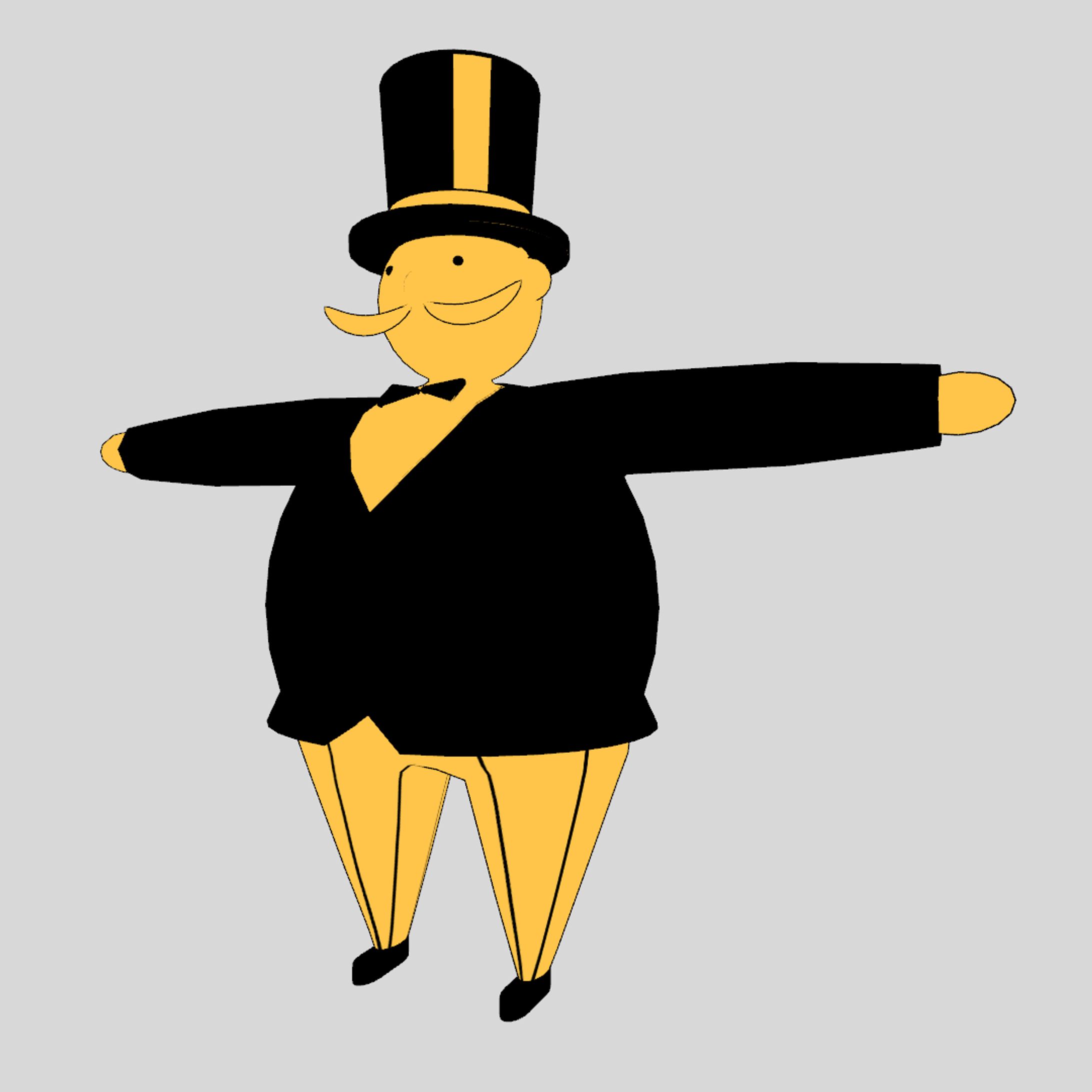 【二次創作】フライデーおじさん（from スタジオジブリ）-1