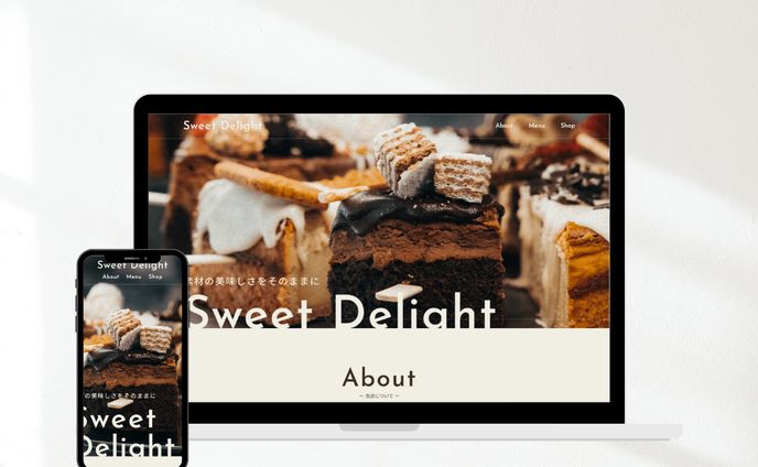 Sweet Delight【架空サイト模写】