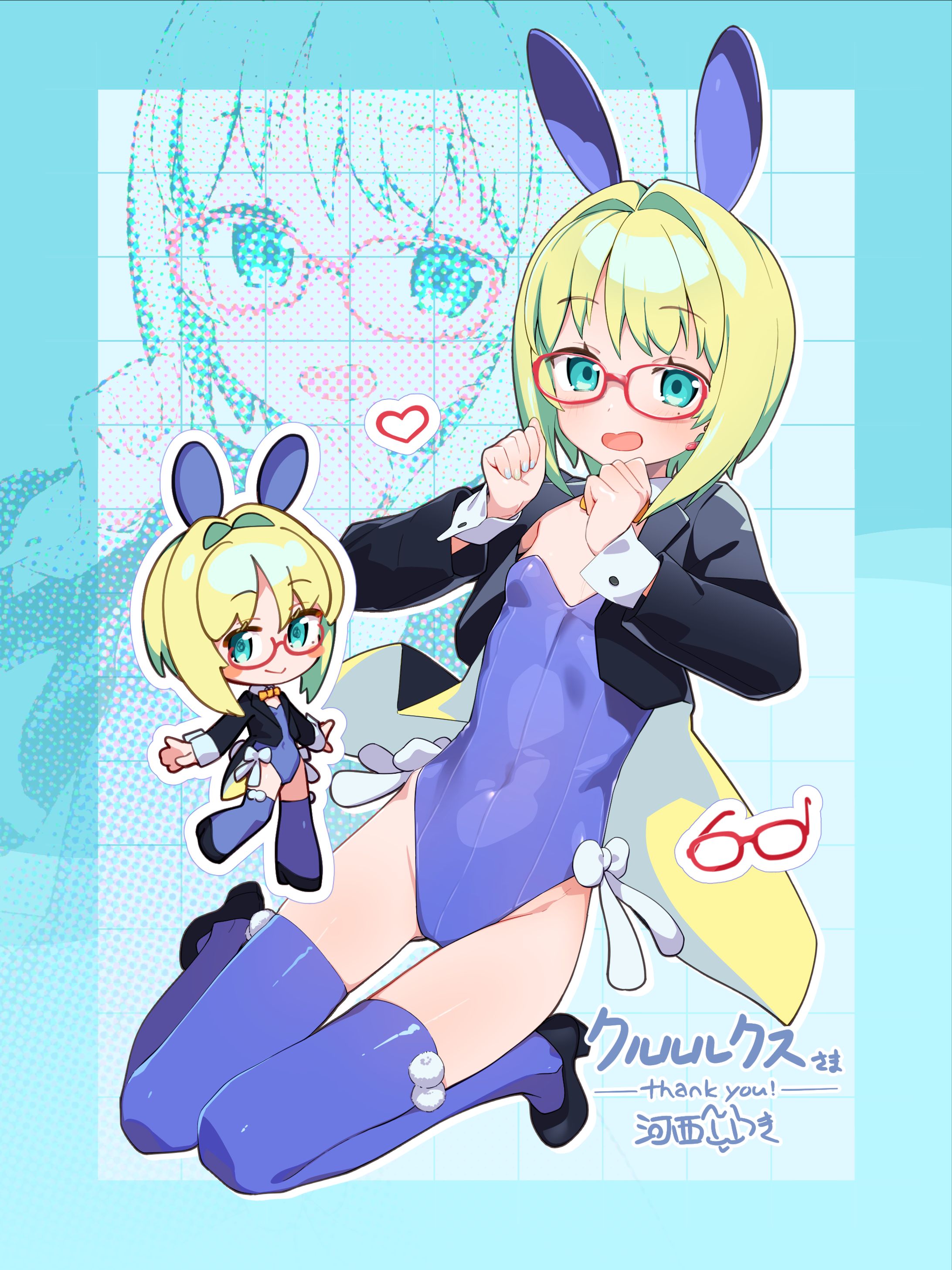OC 燕尾バニーガール-1