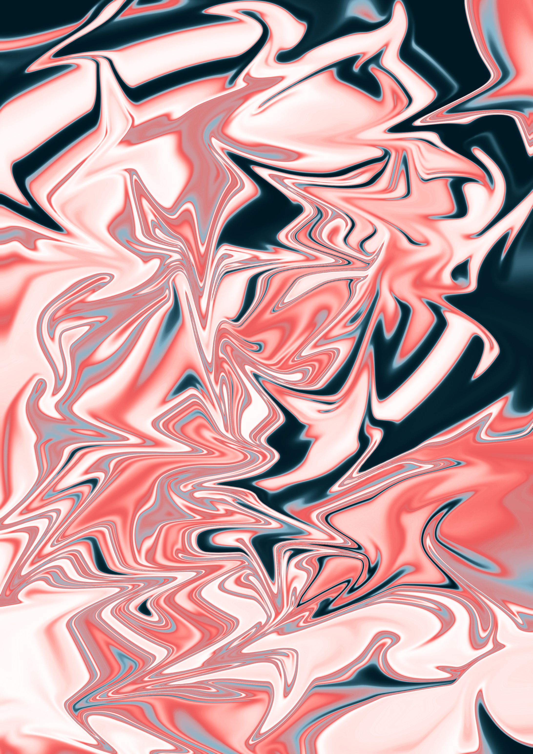 Red Liquid Flow-1