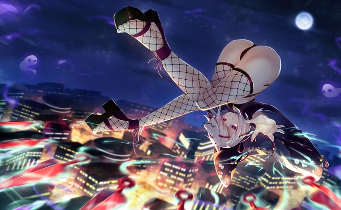 闇夜に輝く