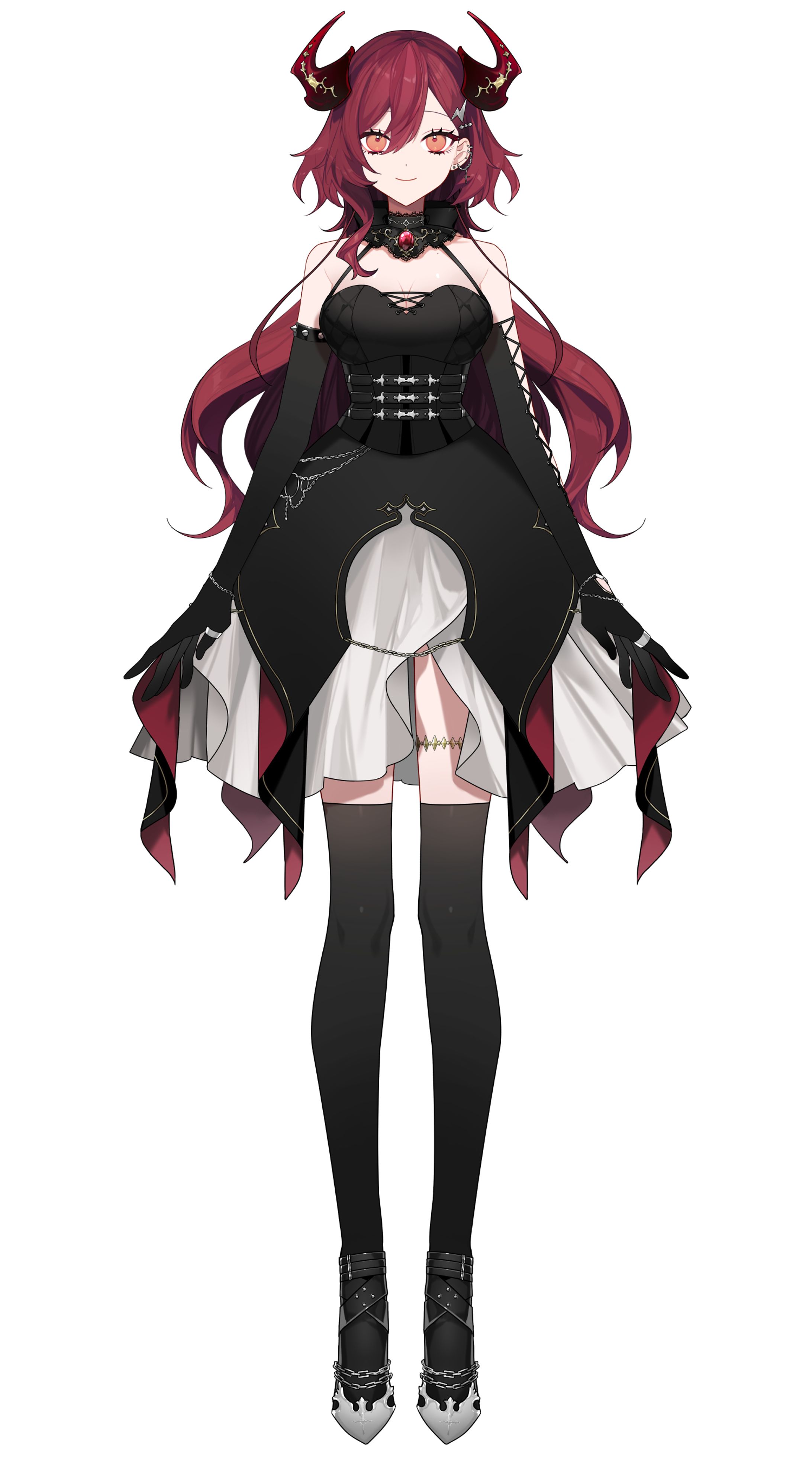 燎莉ロンさん/Live2Dモデルイラスト(＋キャラクターデザイン)-1