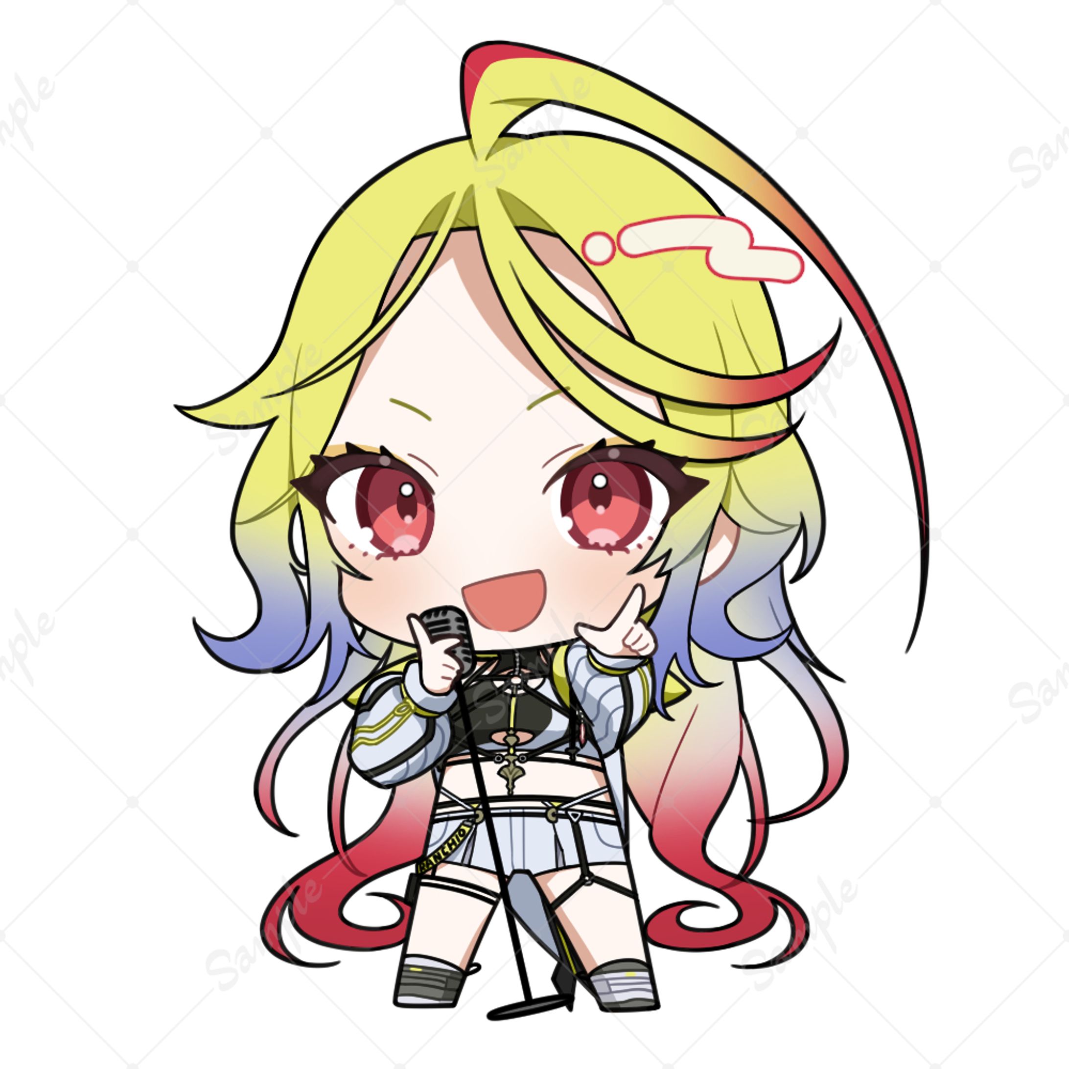 ハルヒ・ガーネット様SDイラスト-1