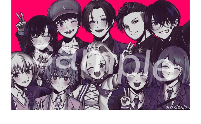 イラスト見本☆二次創作②