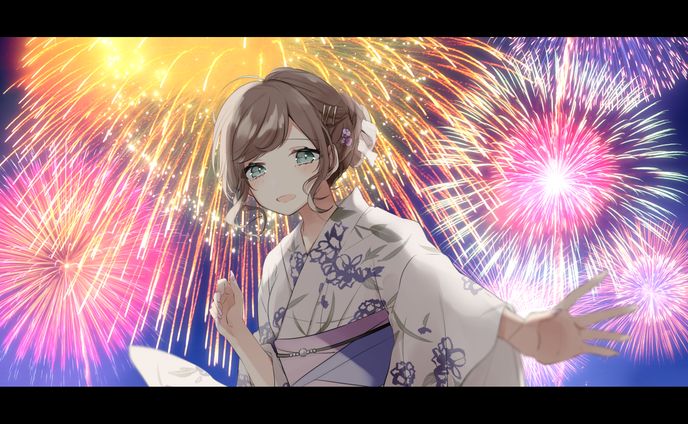 esp株式会社様「うたかたはなび」イラスト・動画制作