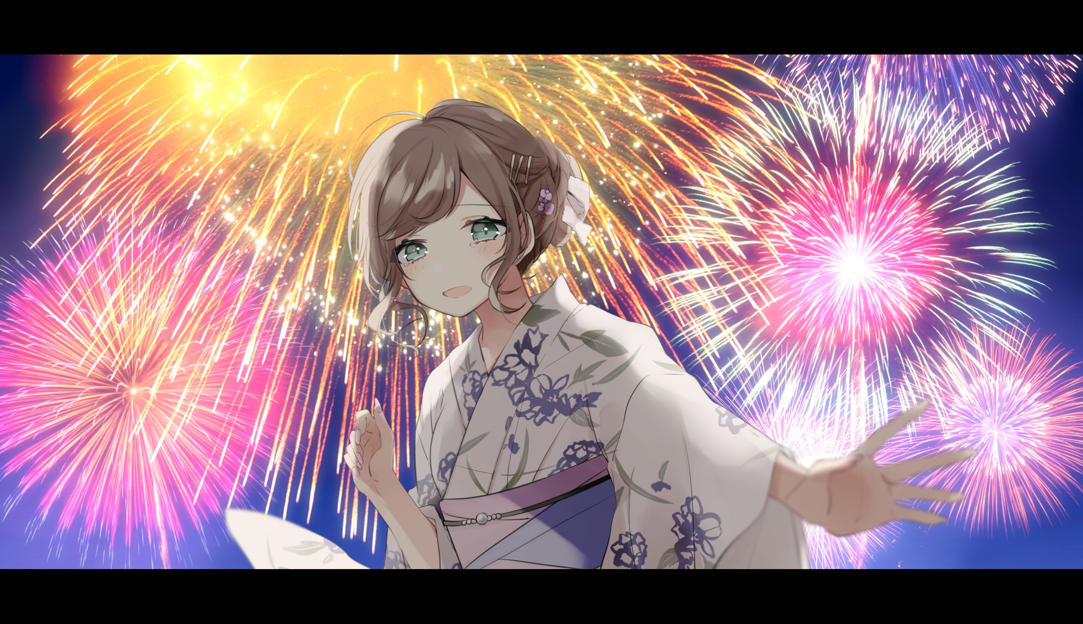 esp株式会社様「うたかたはなび」イラスト・動画制作-1