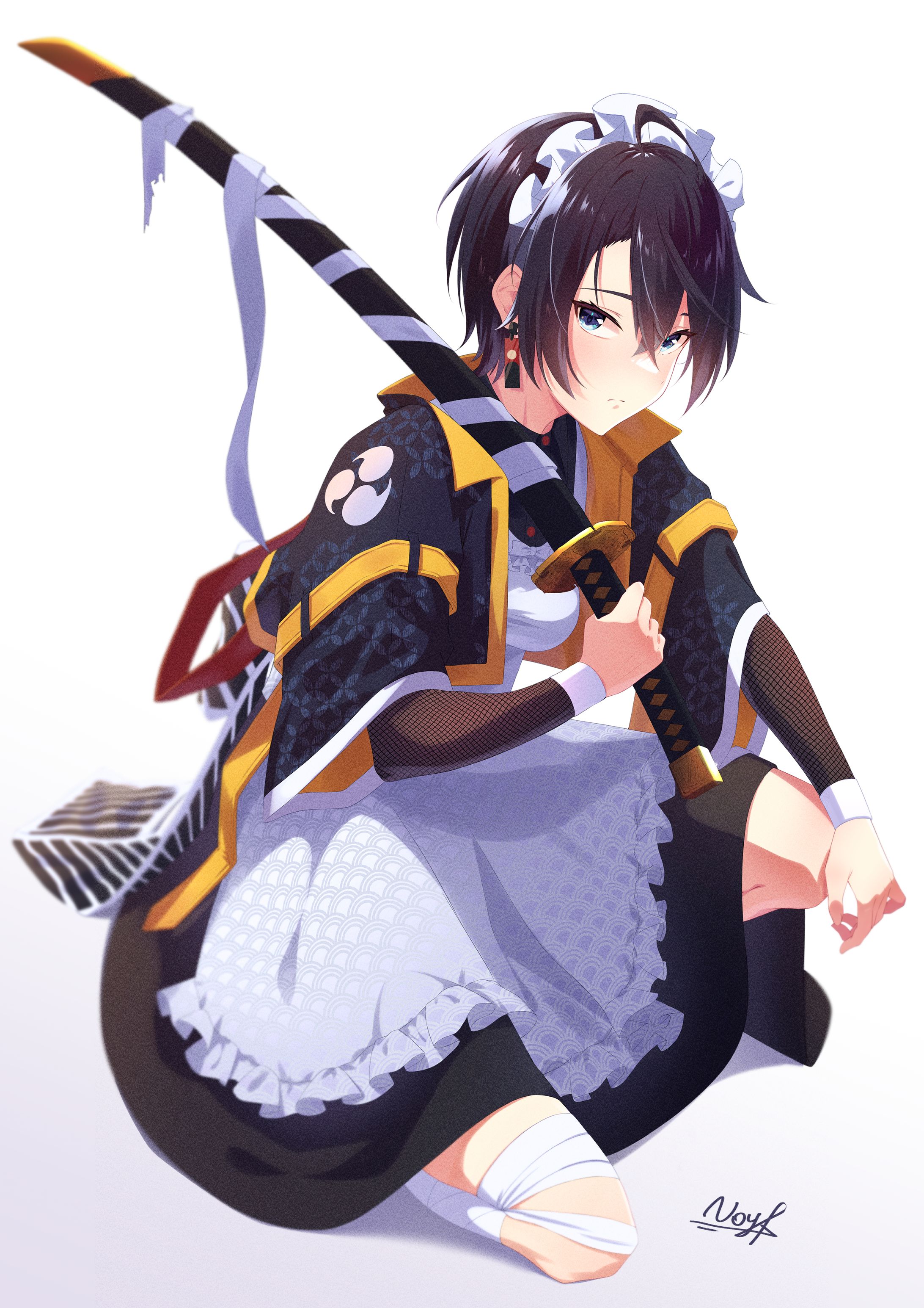 サイバーパンク和メイド-1