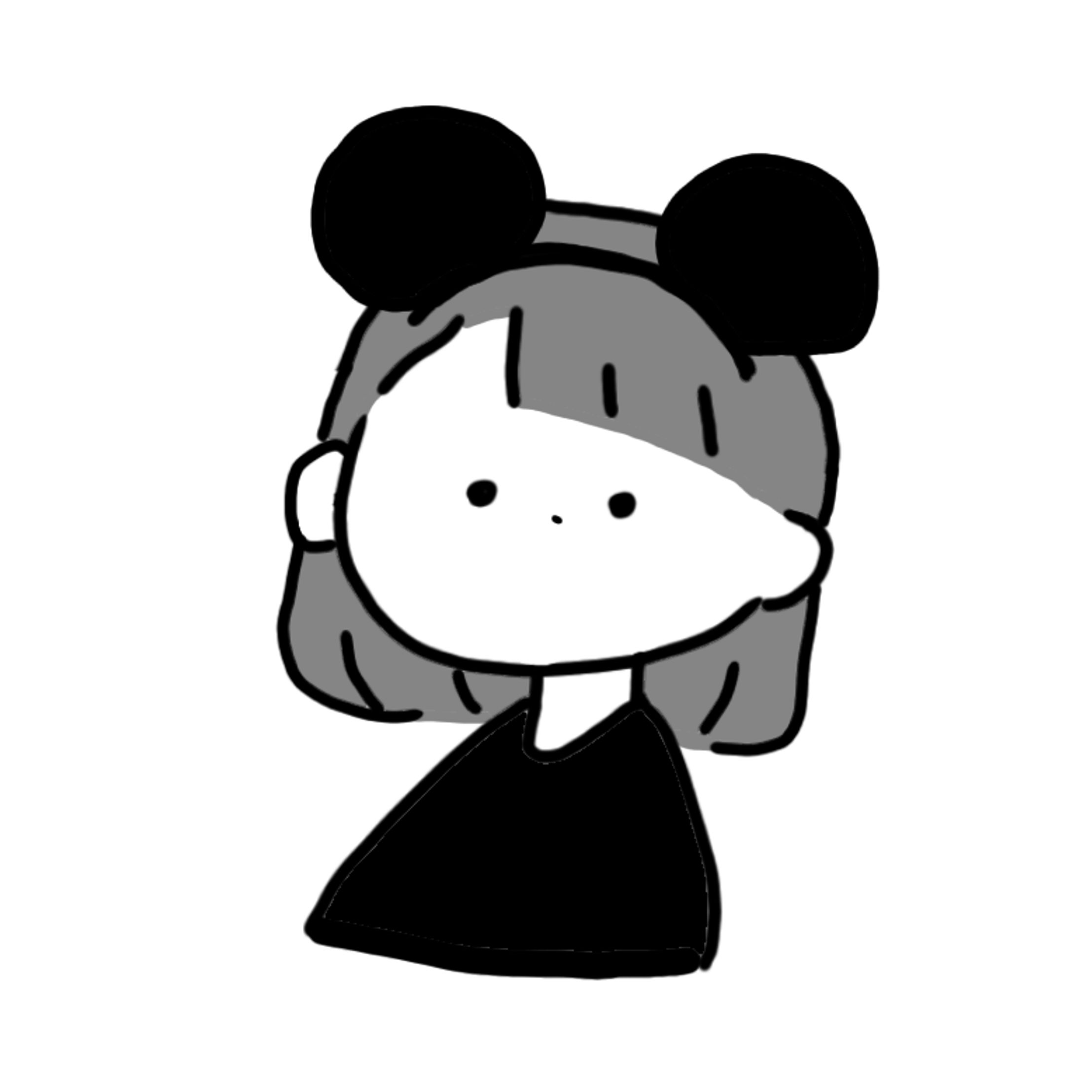 ディズニーキャラクター風の女の子-1