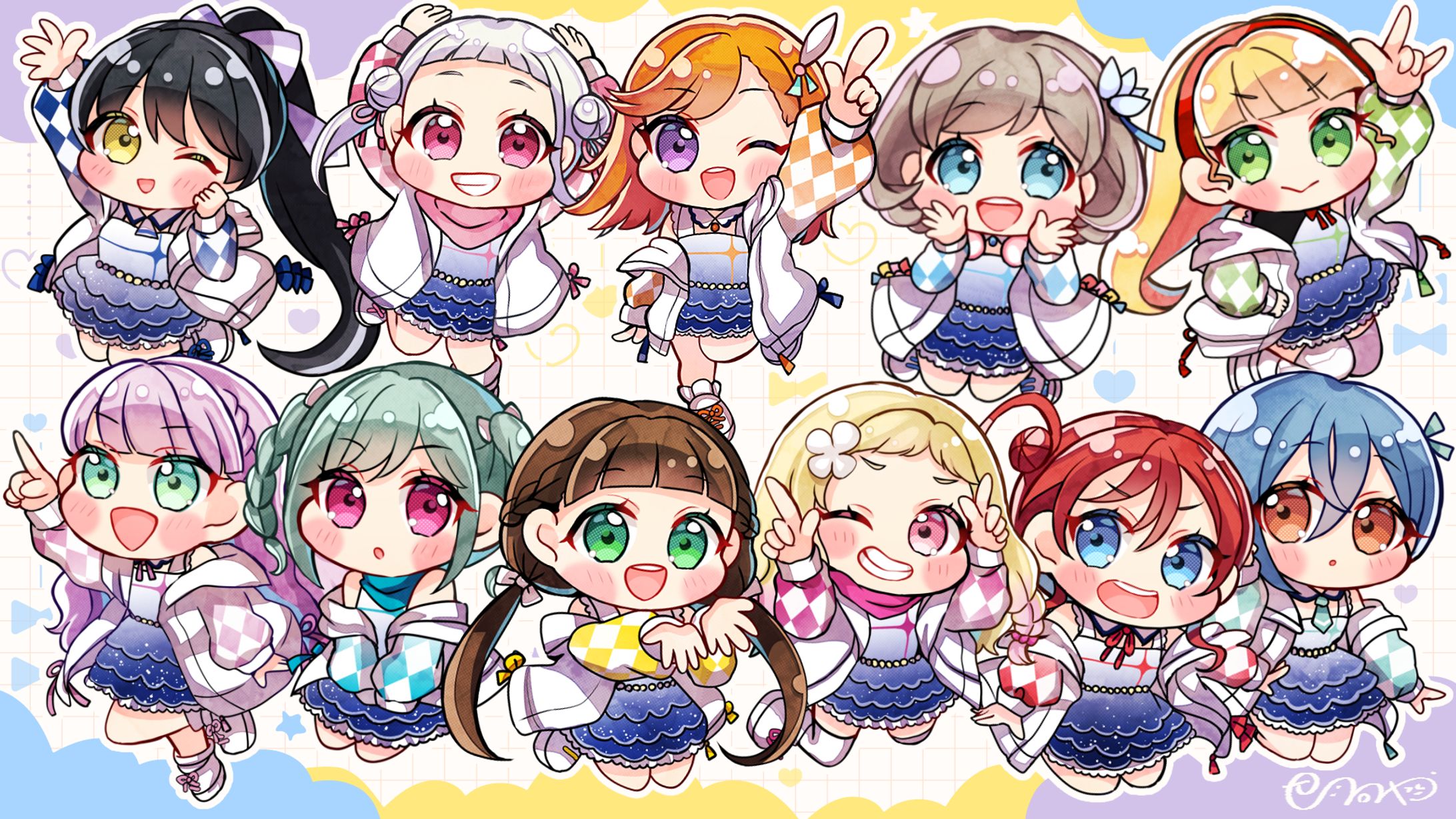 【FA】ラブライブ！Liella11人-1