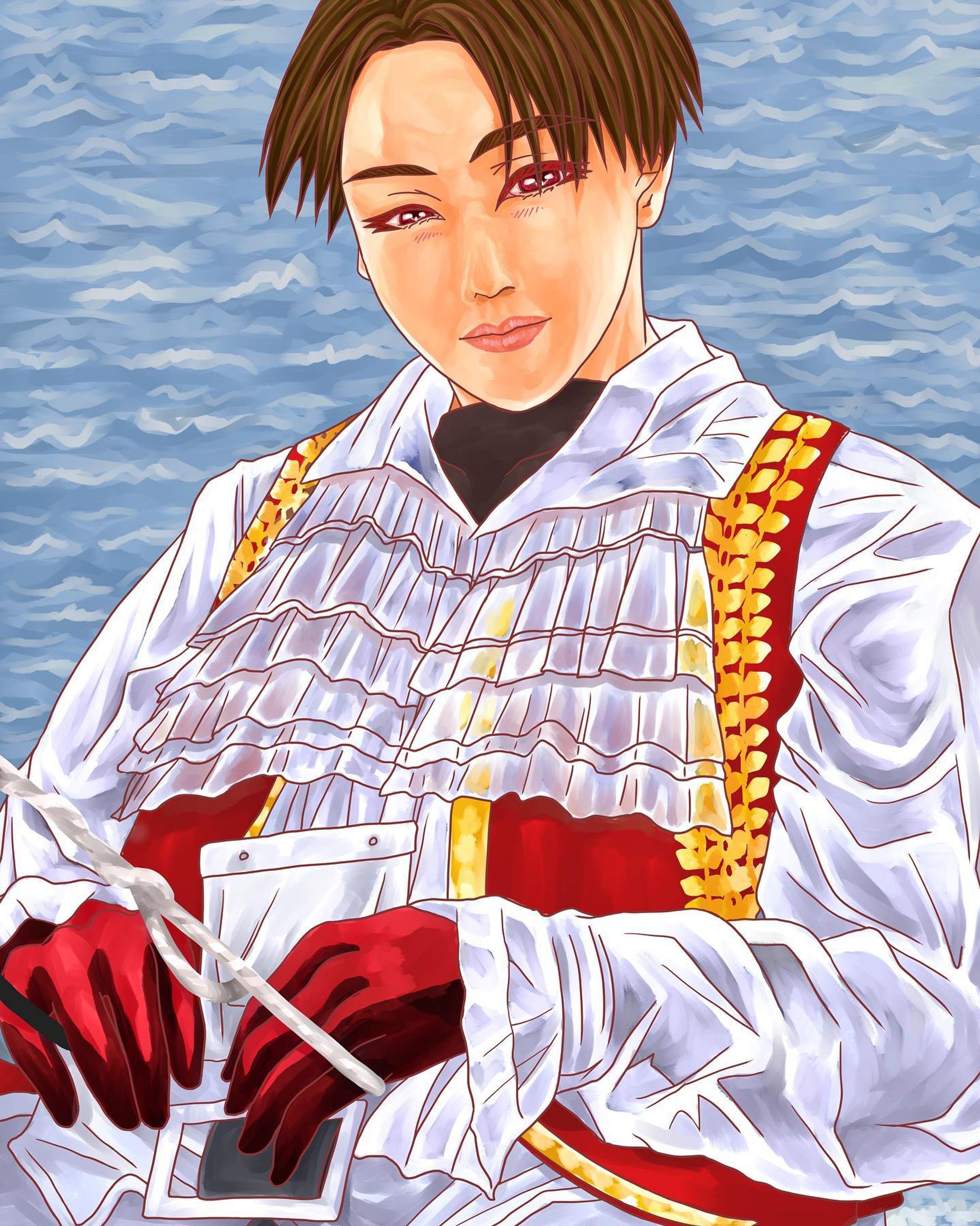 ダーテー🌹パカパカ

#宮舘涼太
#冒険少年
#脱出島
#SnowMan
#SnowManイラスト
#タイムラプスイラスト-1