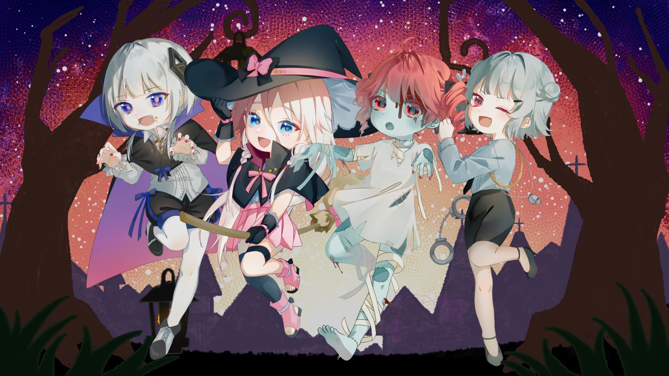 『Happy Night』MVイラスト-1