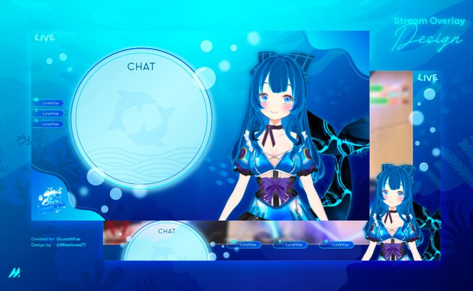 food、stream overlay