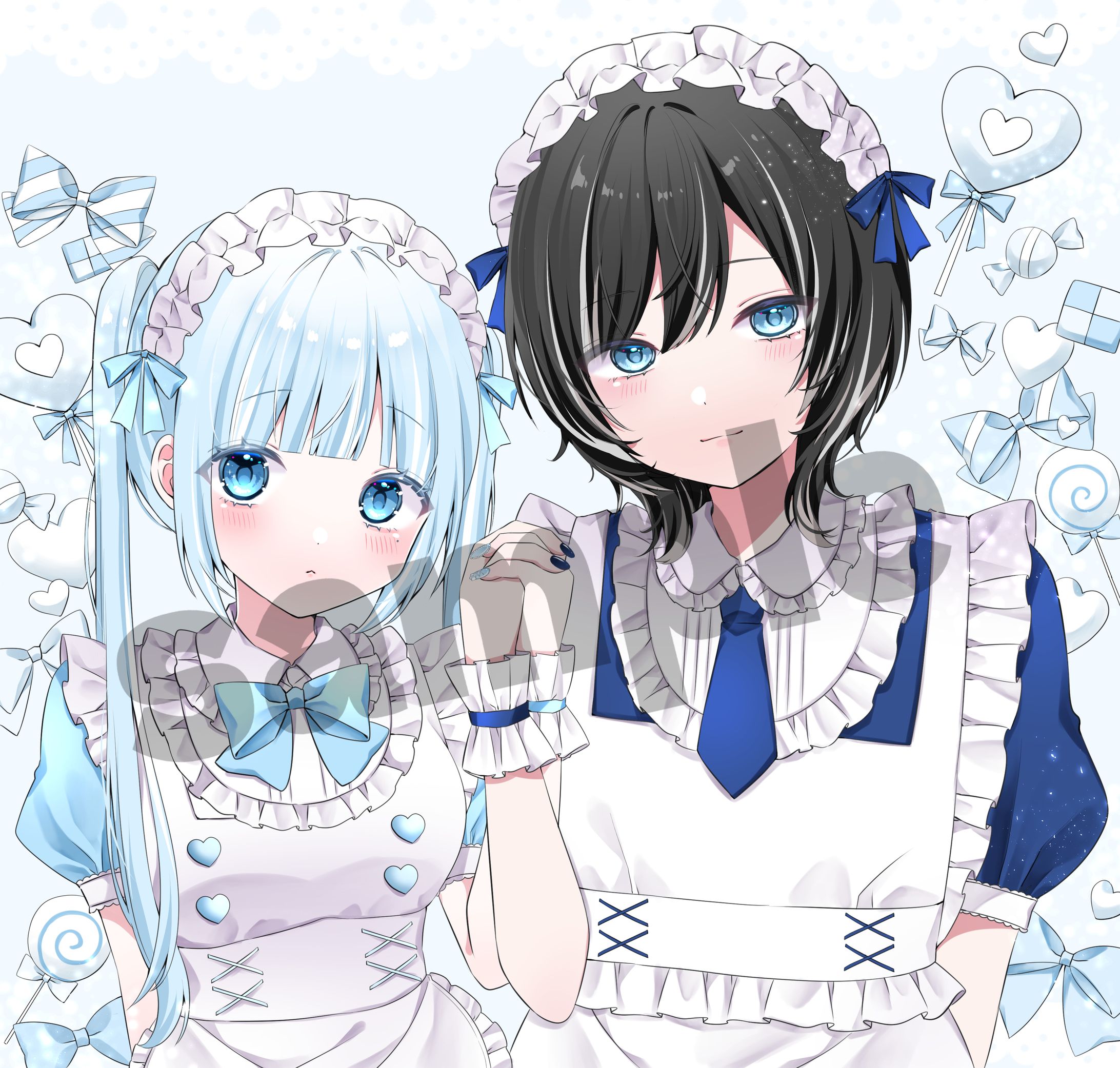 【work】アイコン用ペアイラスト-1