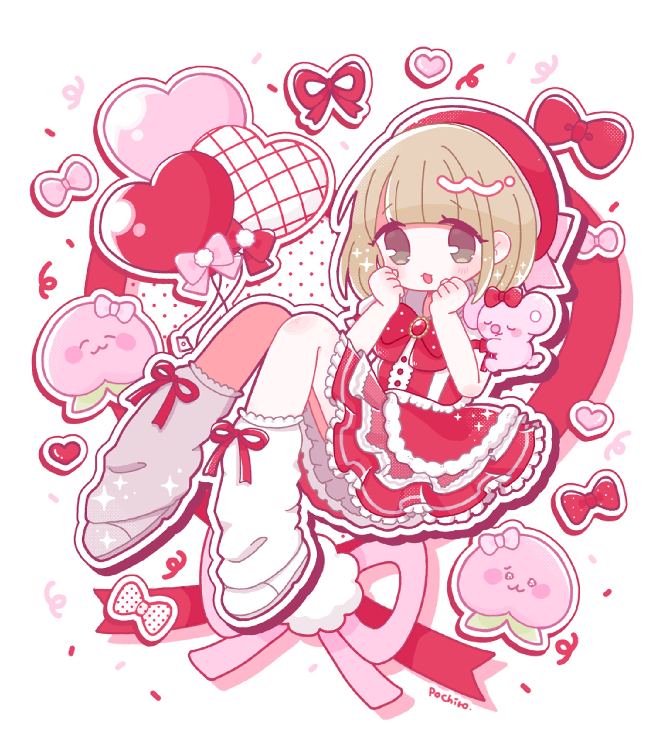 【お仕事】mofu/mofu 恋杏すもも様 生誕祭イラスト-1