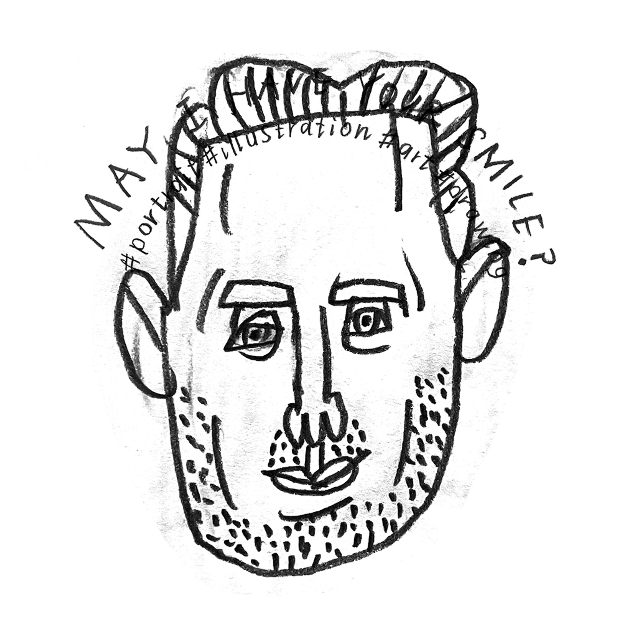May I Have Your Smile ? / #caricatureresolution2025-1