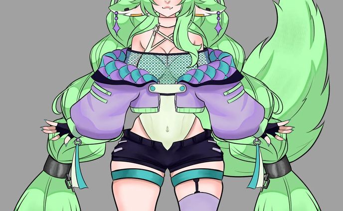 New oc bandit wolf

Selling on KOFI 
Potential for Live 2D