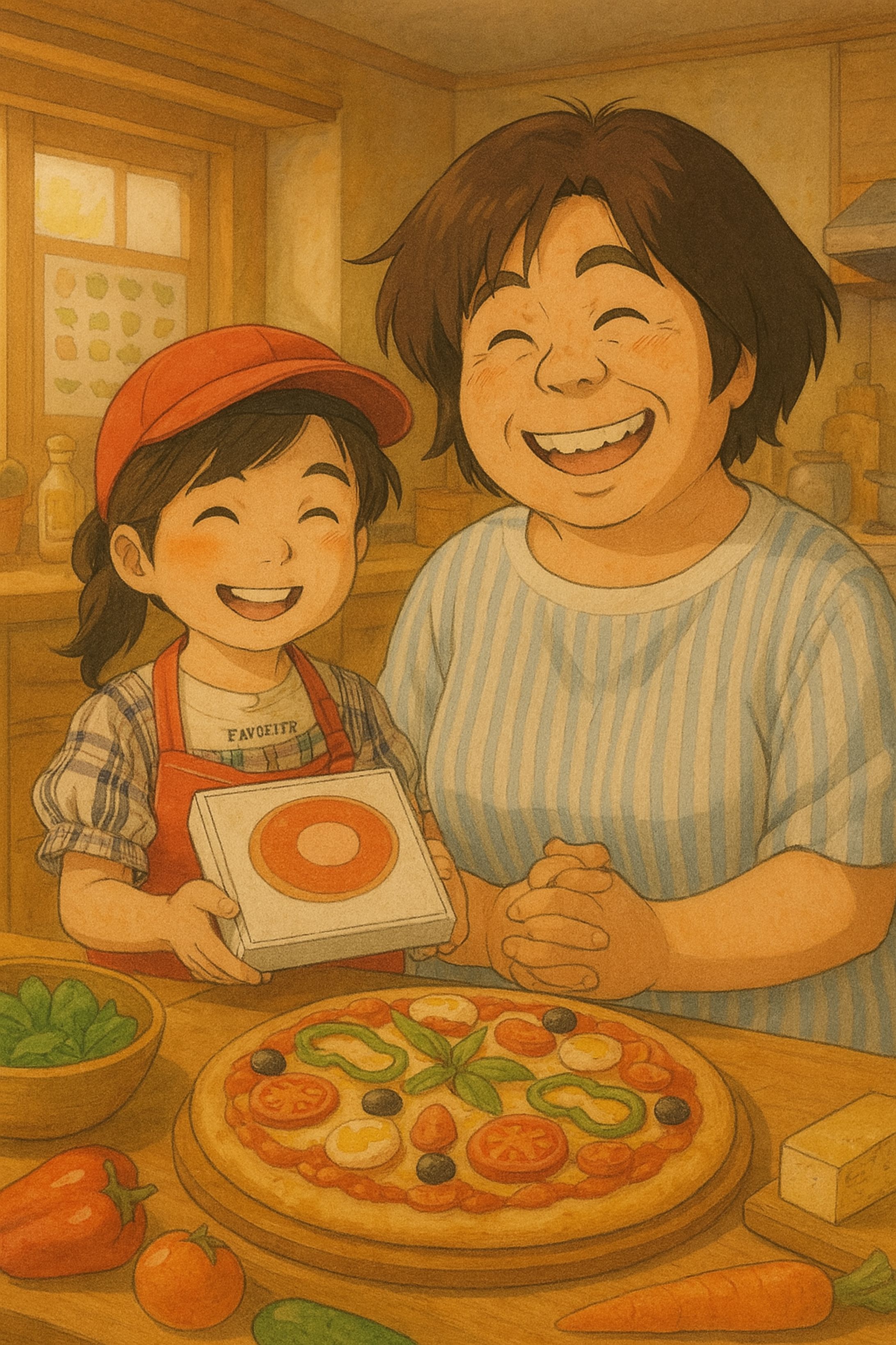 娘・ママ　イラスト①-1