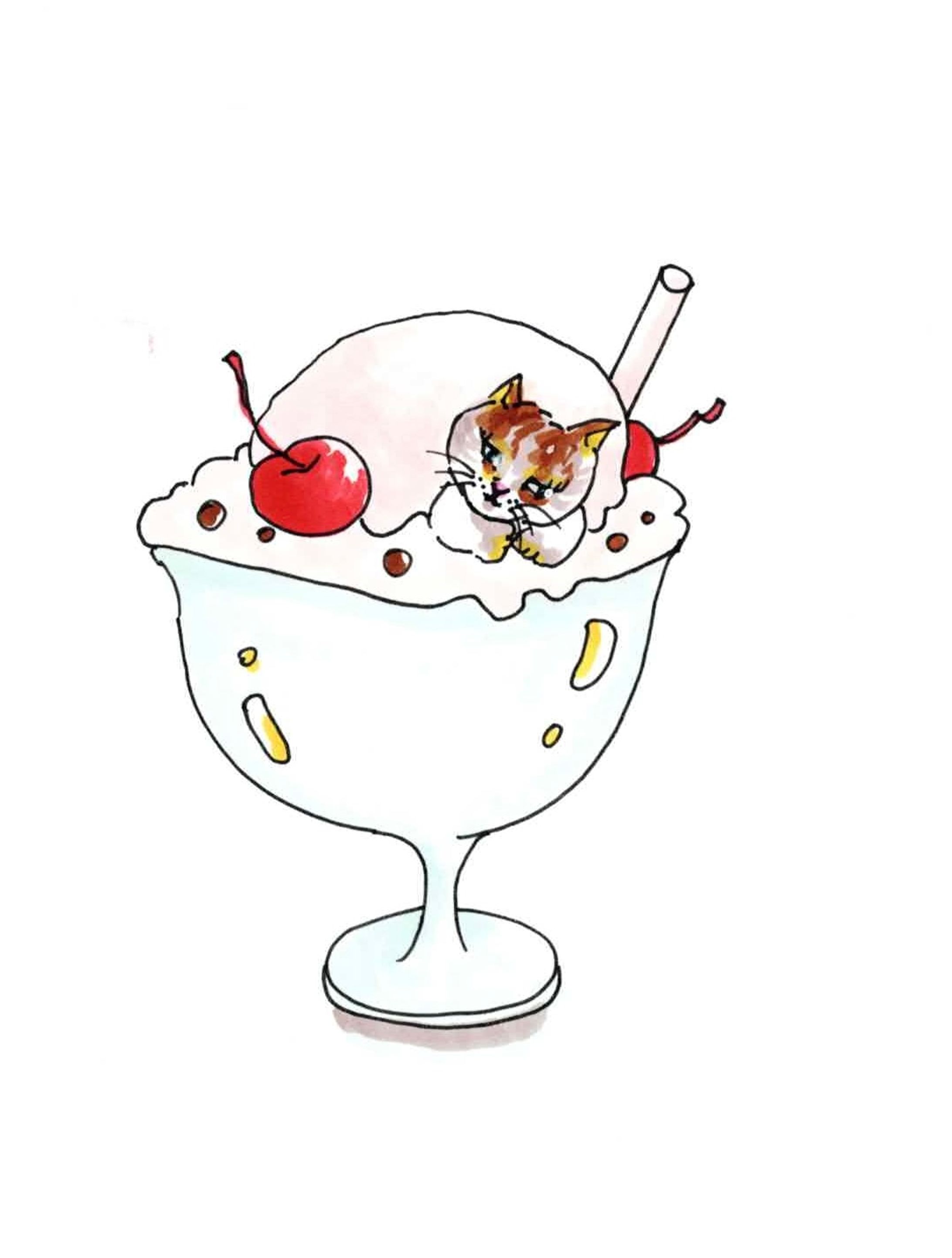 ネコチェリーアイス-1