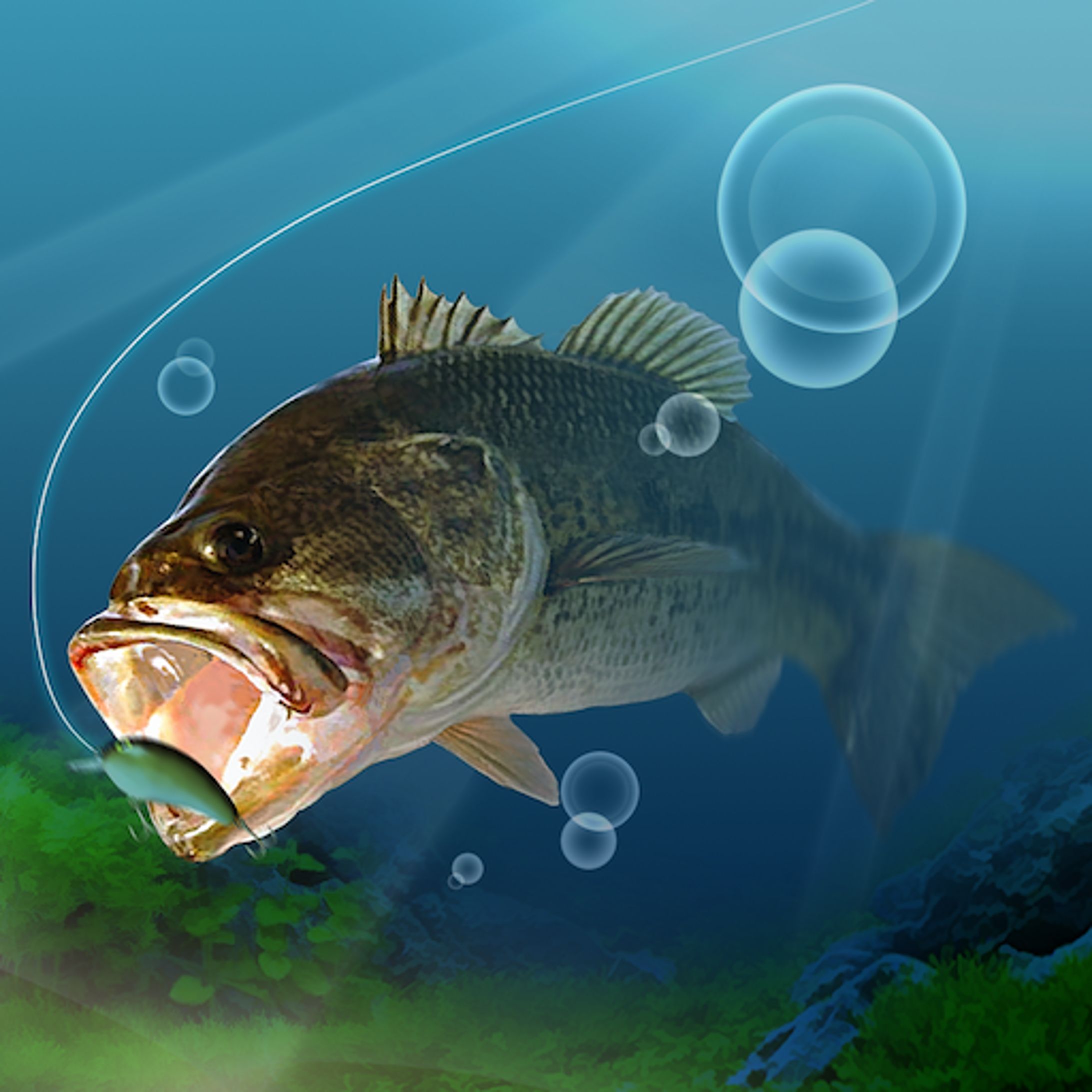 超本格バス釣りゲームアプリ-1