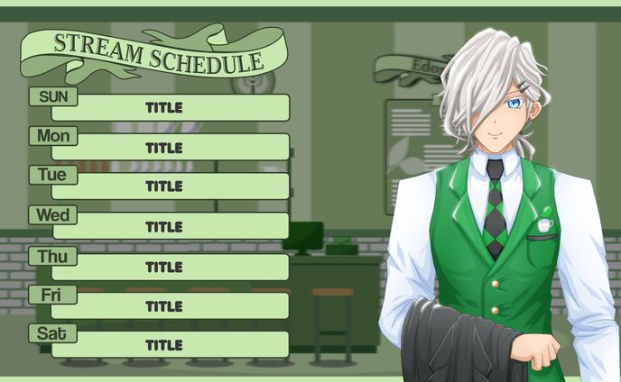 [Vtuber Stream Schedule] - Edward Winston