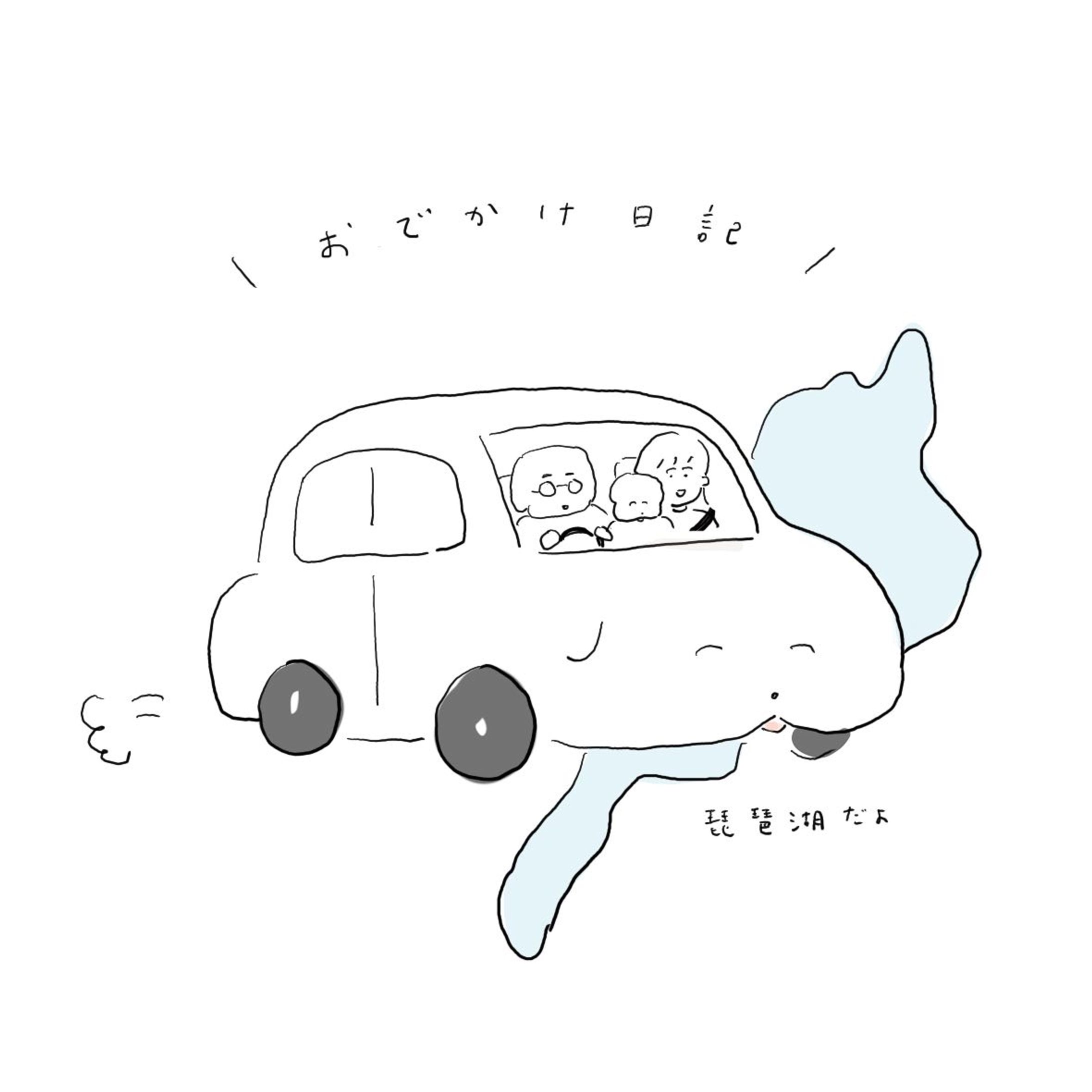 日常の絵（旅行記）-1