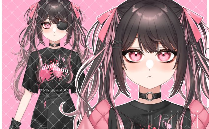 [Live2D] ツインテ女子 [VTuber]