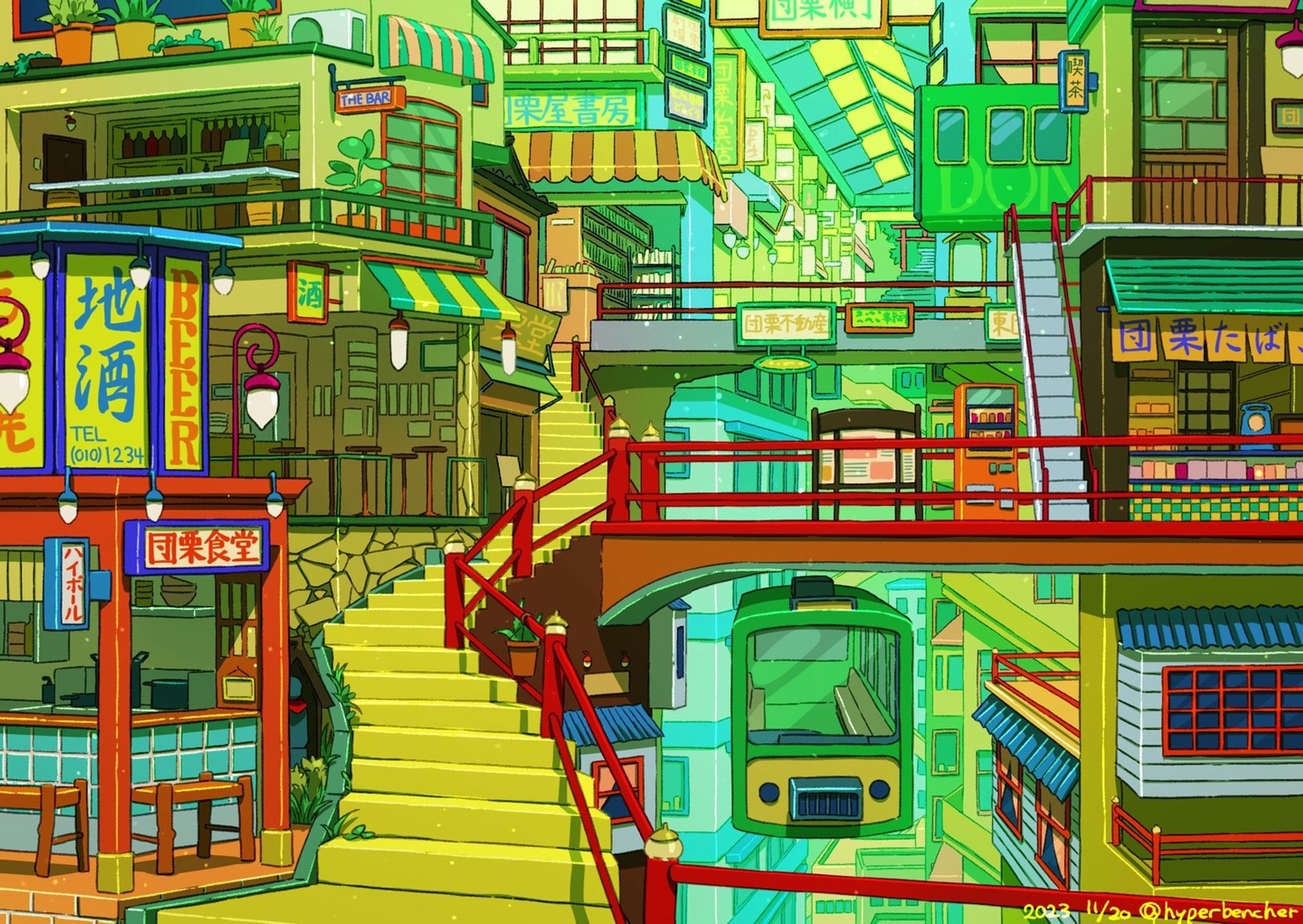街
#イラスト #絵 #背景 #風景 #illustration #art #originalart #drawing #painting #digitalart-1