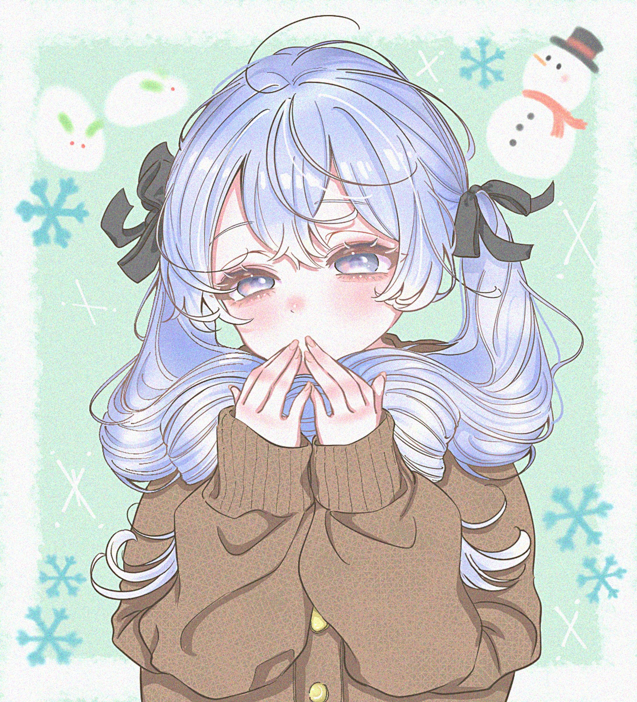 ツインテリボンマフラー🎀-1