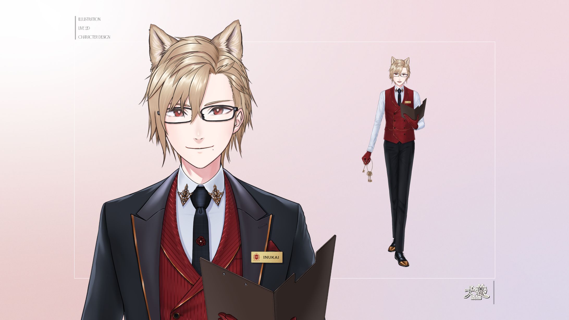 ILLUSTRATION / LIVE 2D / CHARACTER DESIGN-1