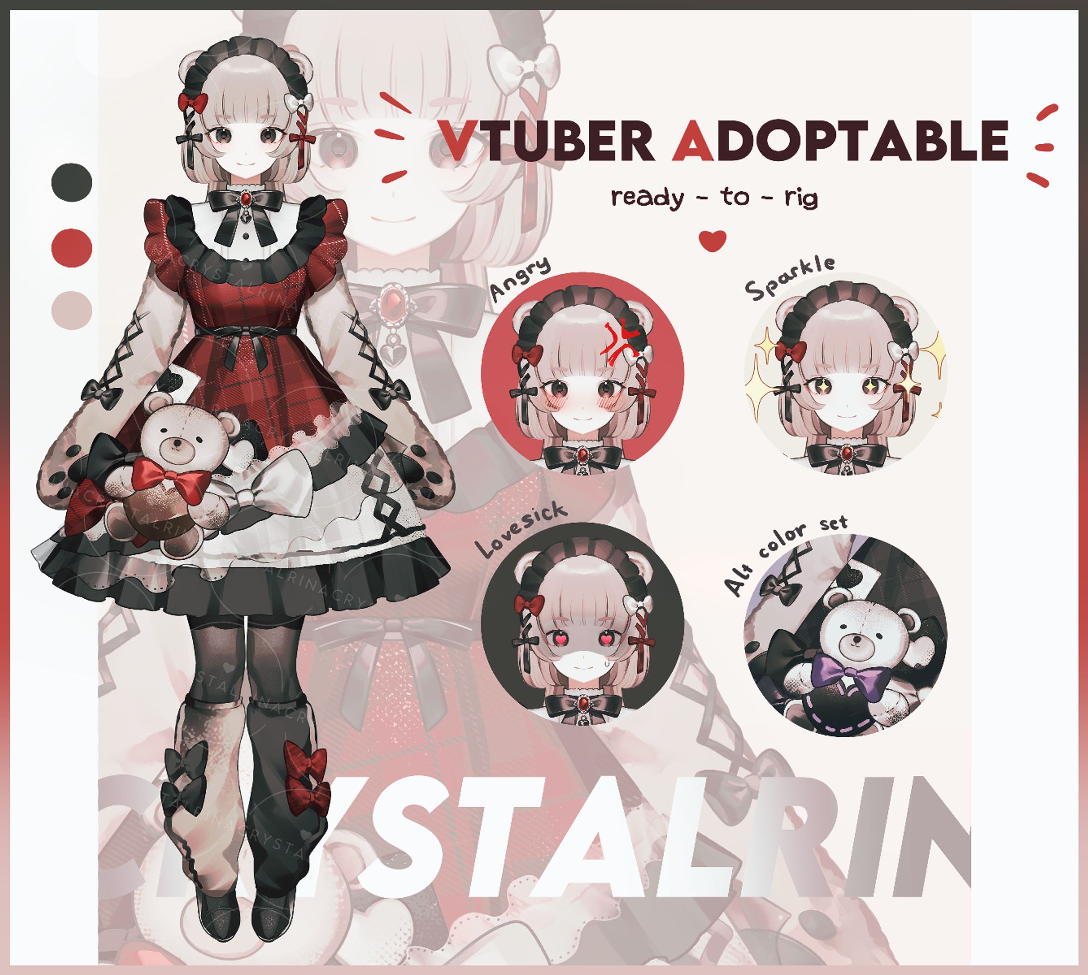Adoptable Vtuber model 01-1