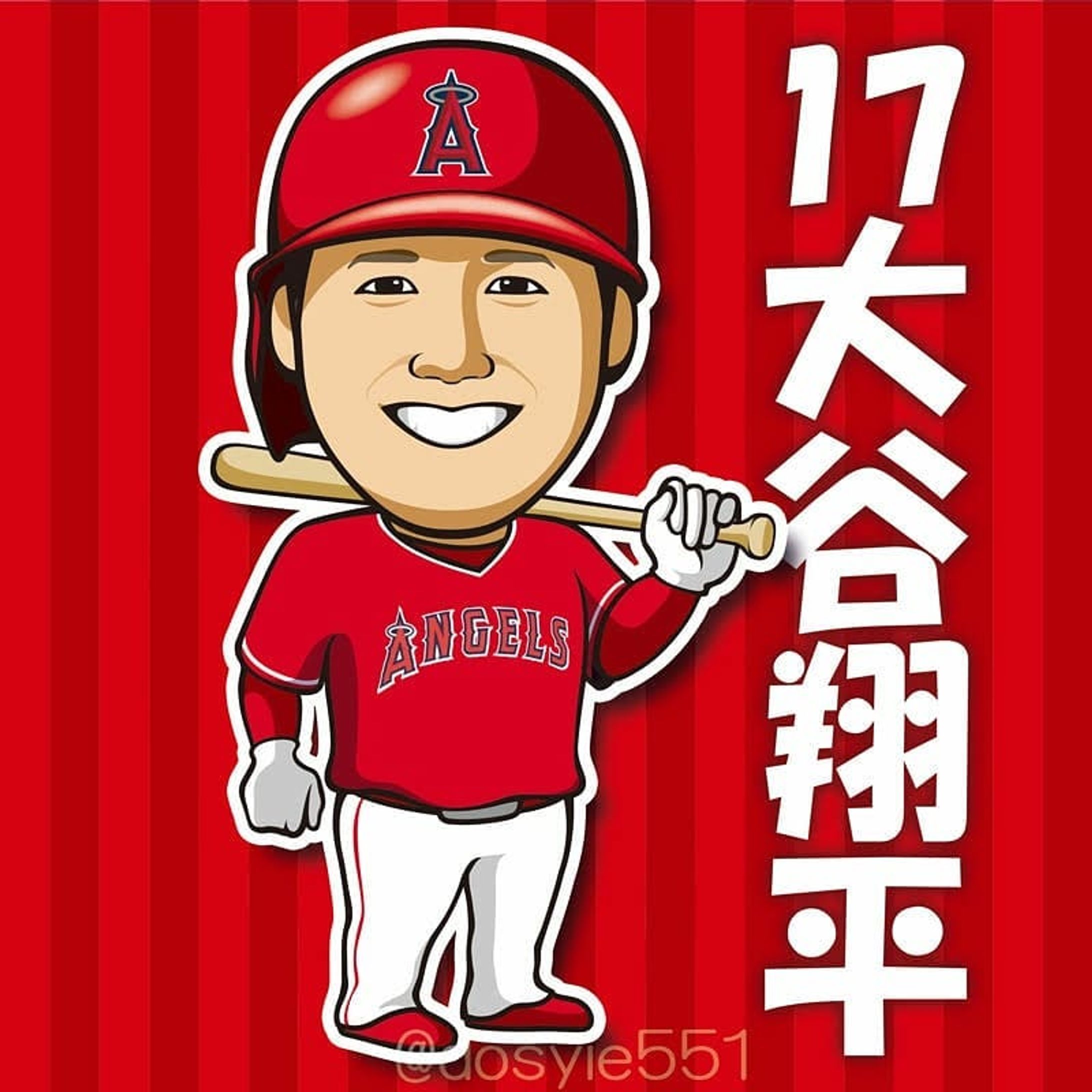 大谷くん‼️‼️アメリカンリーグ新人王受賞おめでとう🎉✨😆✨🎊
いやぁ～すごいね～～～日本の誇りだね～～✨✨
今シーズンすごい活躍だったからねー🎵
でも肘が心配よね😢
無理せずゆっくり！また二刀流を見れる日を心待ちにしているんだ(*^○^*)
congratulations Ohtani-san！！
(英語合ってる？ww).
.
#野球 #プロ野球 #baseball #MLB #メジャー #メジャーリーグ #メジャーリーガー #アメリカンリーグ #MajorLeagueBaseball #MajorLeague #Angels #LAA
#新人王 #受賞 #大谷翔平 #大谷くん #ohtani #shoheiohtani #SHOWTIME #showtime #roy #rookieoftheyear-1