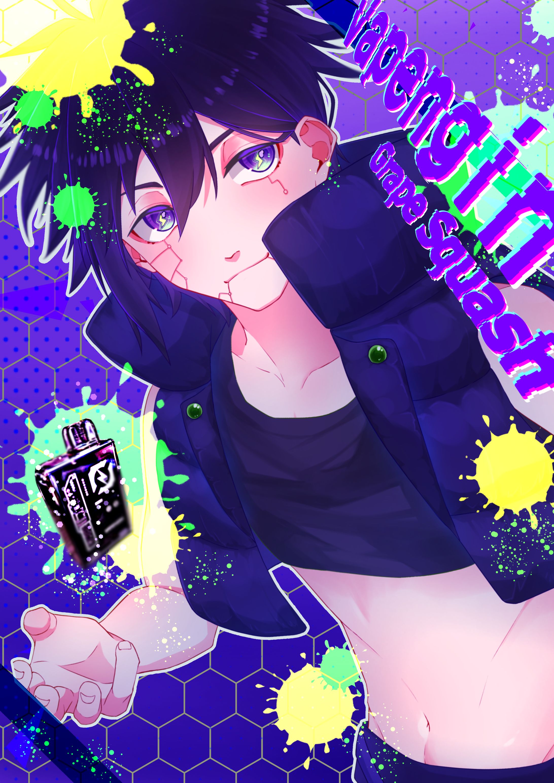 紫の中身🍇-1