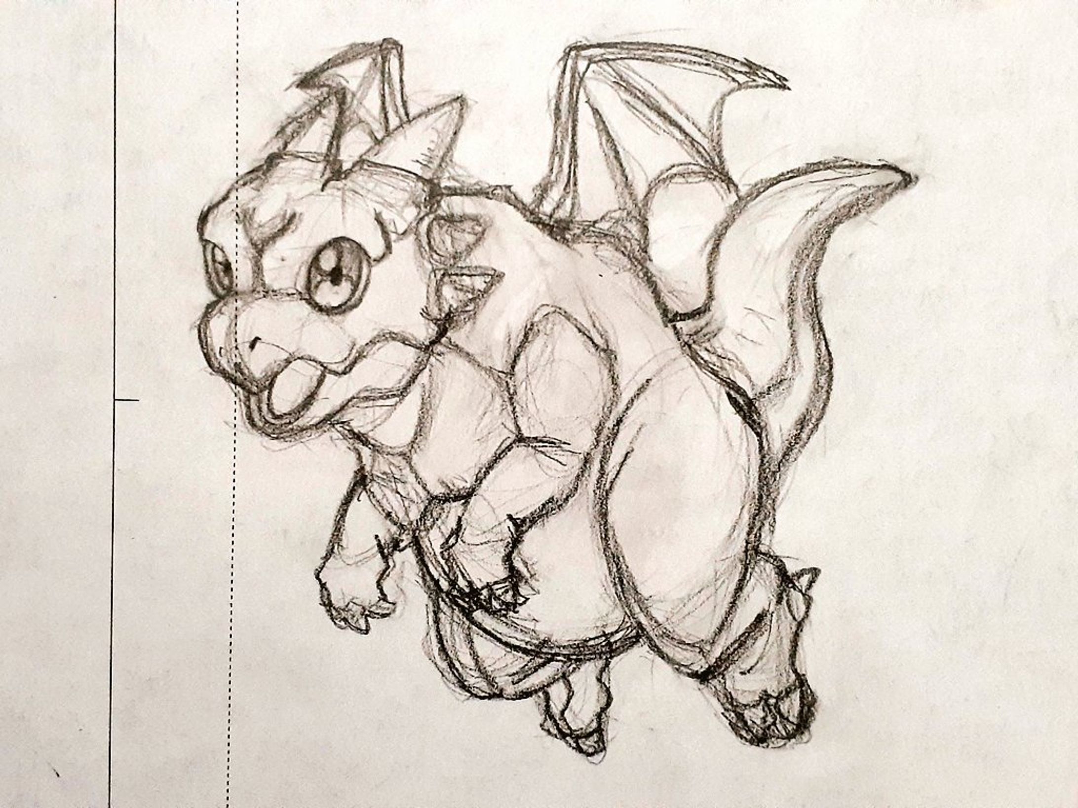 『ドラゴンボールZ』ハイヤードラゴン イラスト-1