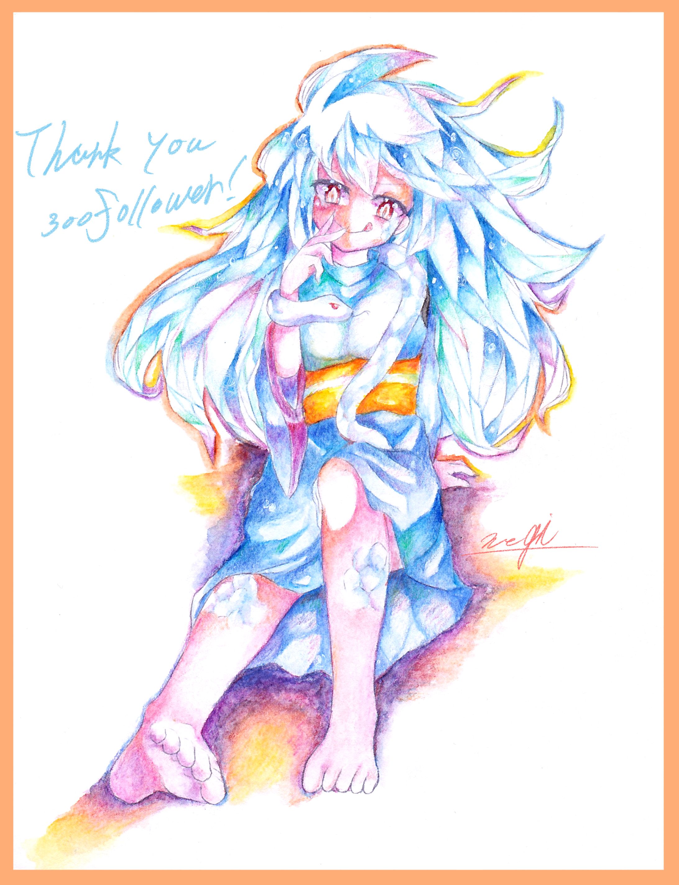 オリジナルイラスト（アナログ）-1