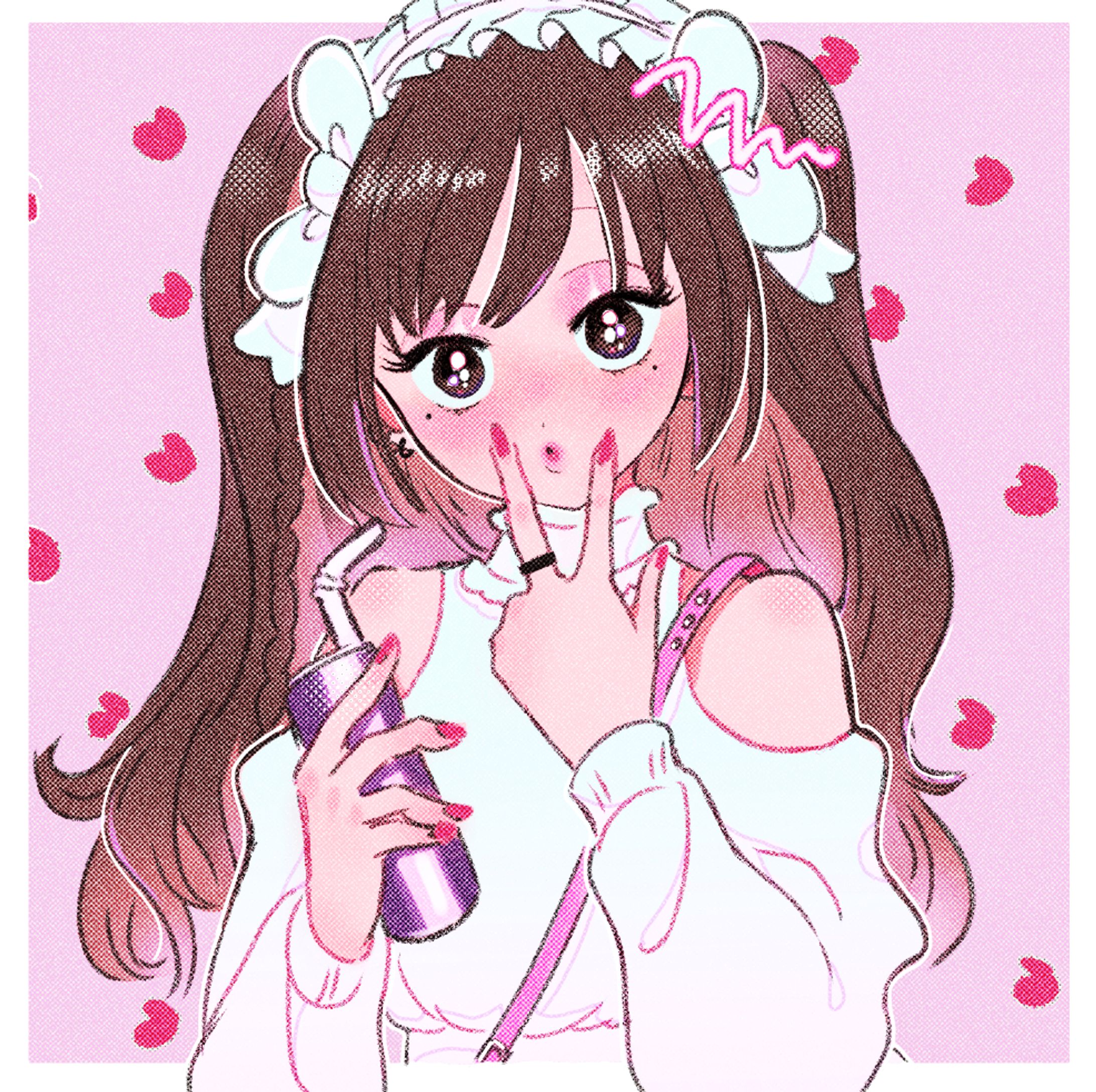 レトロポップな女の子-1