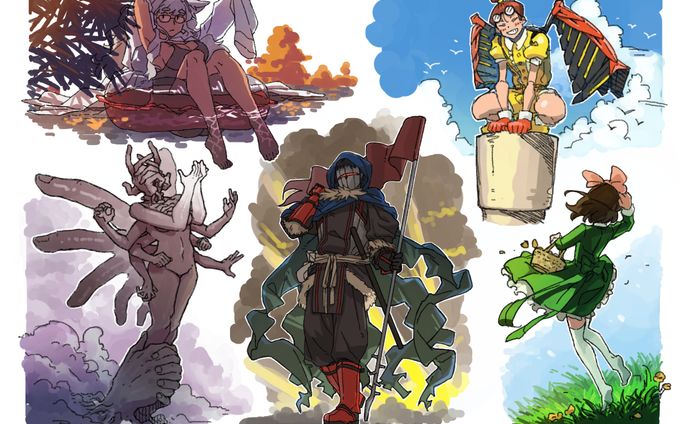 漫画、イラスト、mv用イラスト