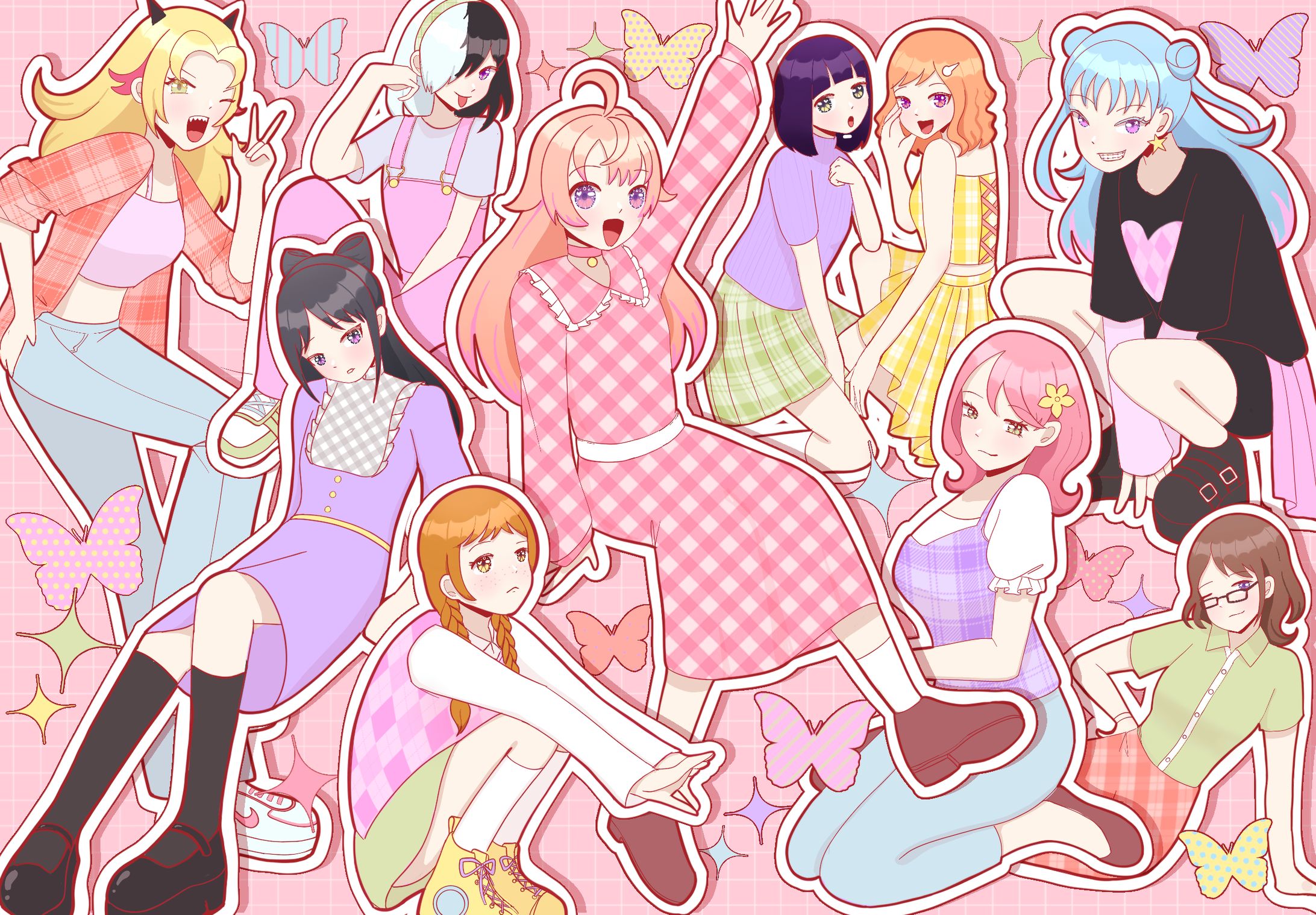 [fanart] witch watch girls-1