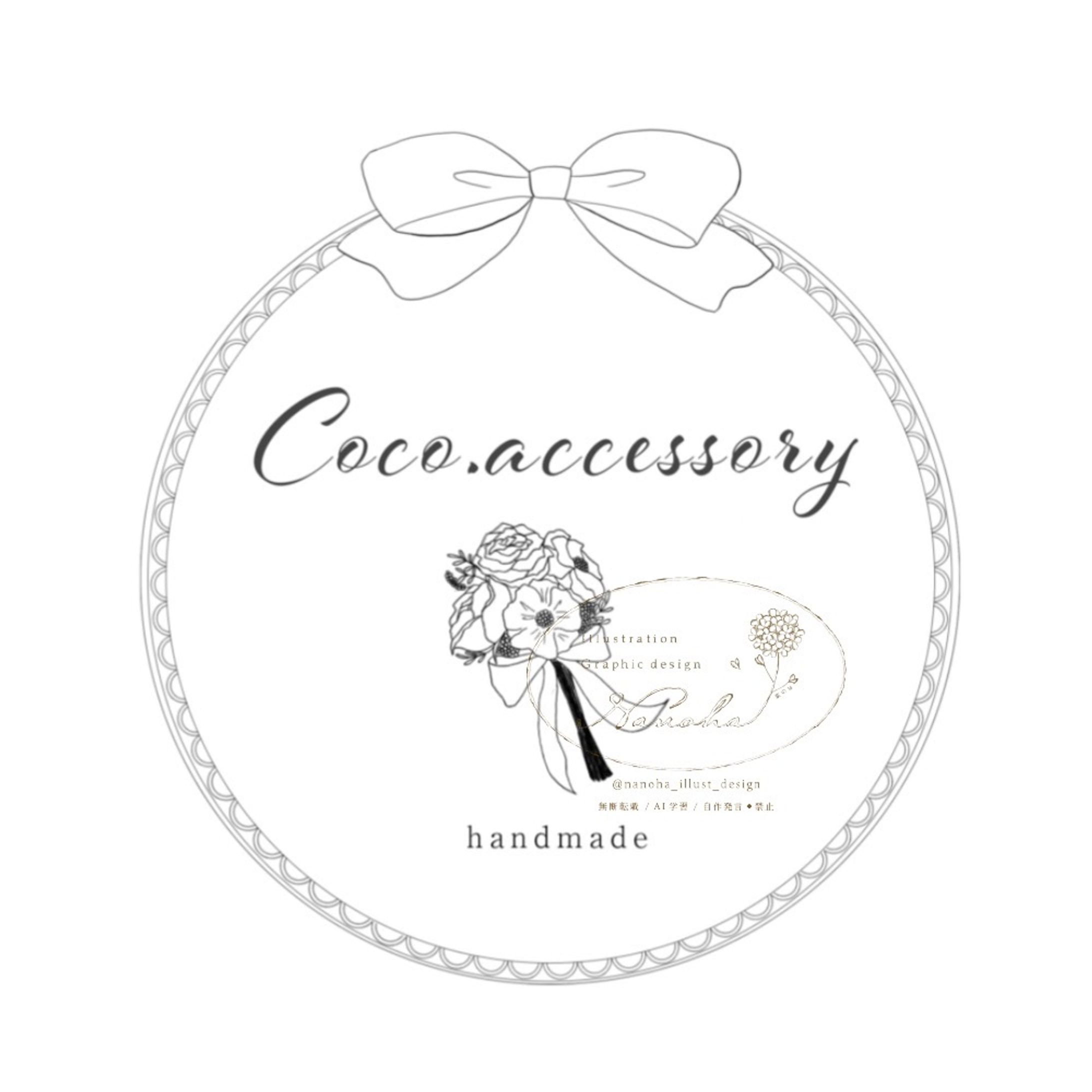 ロゴ(イラスト入り)/ Coco accessory様-1