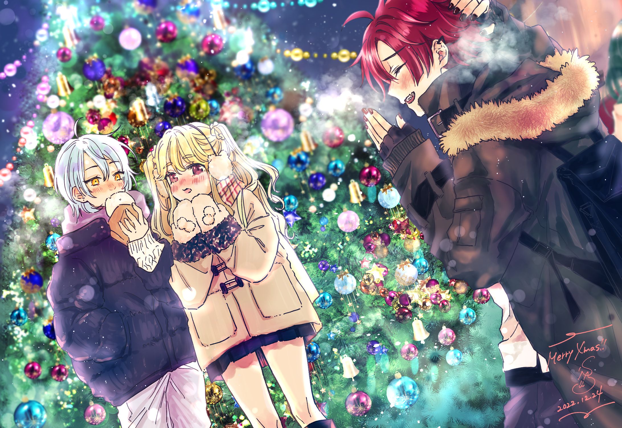 【依頼】クリスマスイラスト｜TRAffIC⁂LIGHT/2022.12.23-1